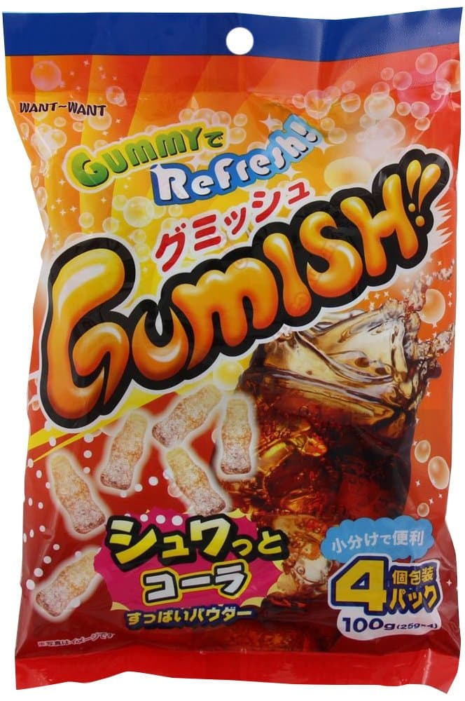 Gummish Gummy Candy 100g (Cola)