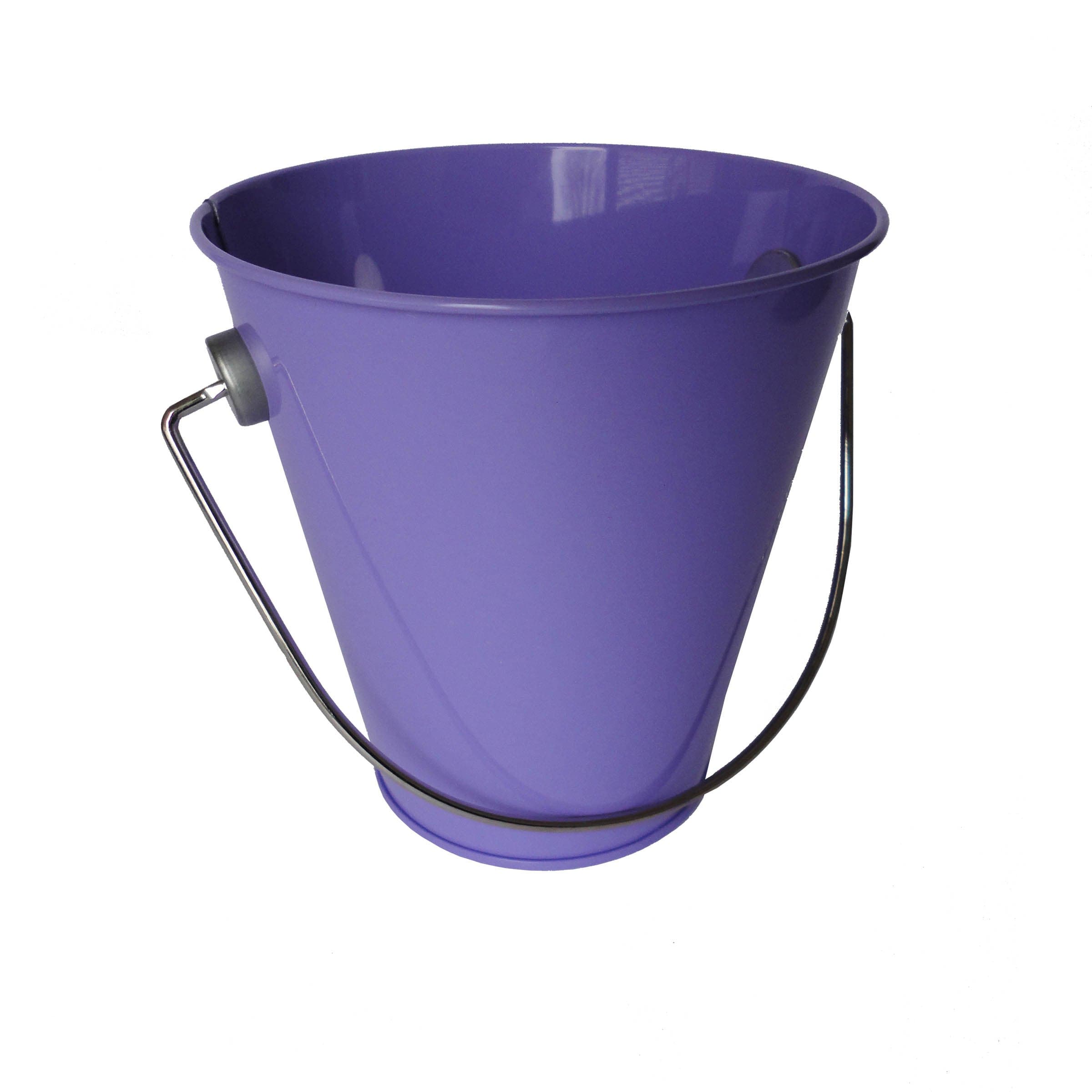 Hampton Art Wrap it Up Tin Pail, Small, Lavender