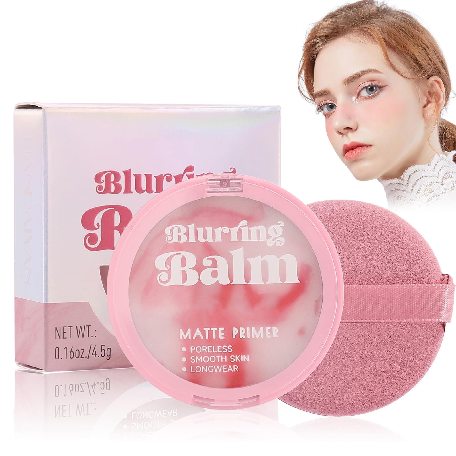 Matte Pressed Powder, Poreless Setting Powder, Long Lasting Powders Foundation Waterproof, Lightweight Powders, Silky Matte Powder for Oil Control, for All Skin Types