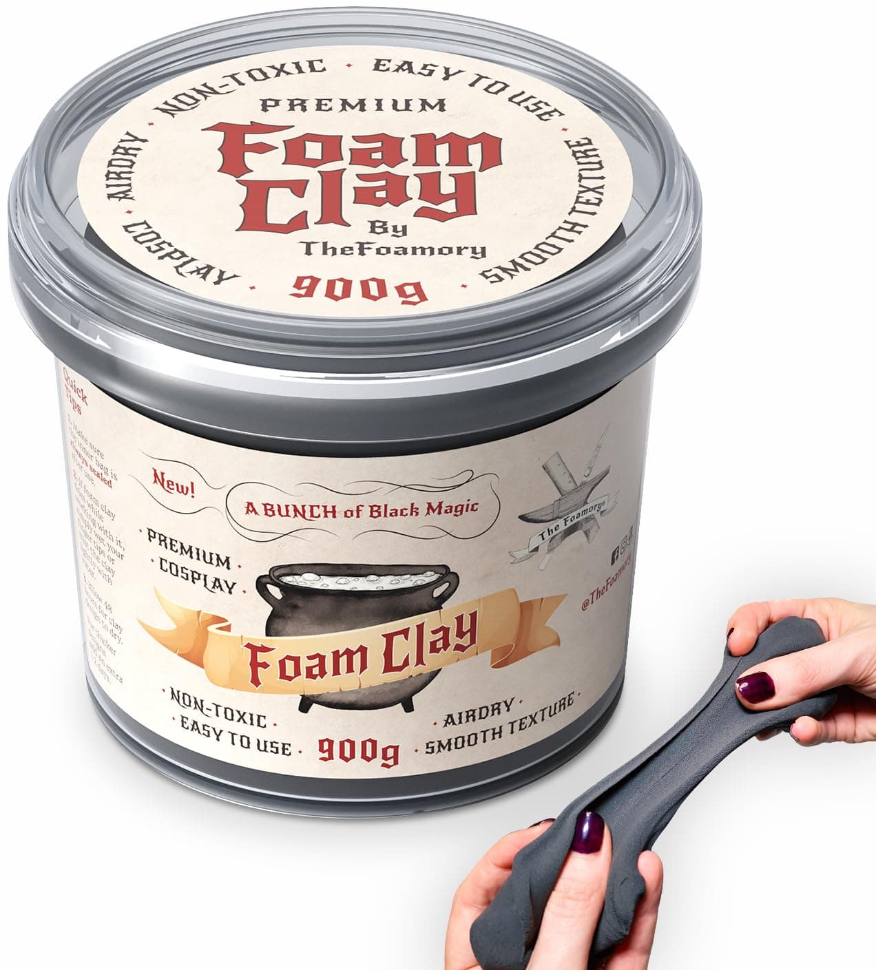 900g Moldable Cosplay Foam Clay