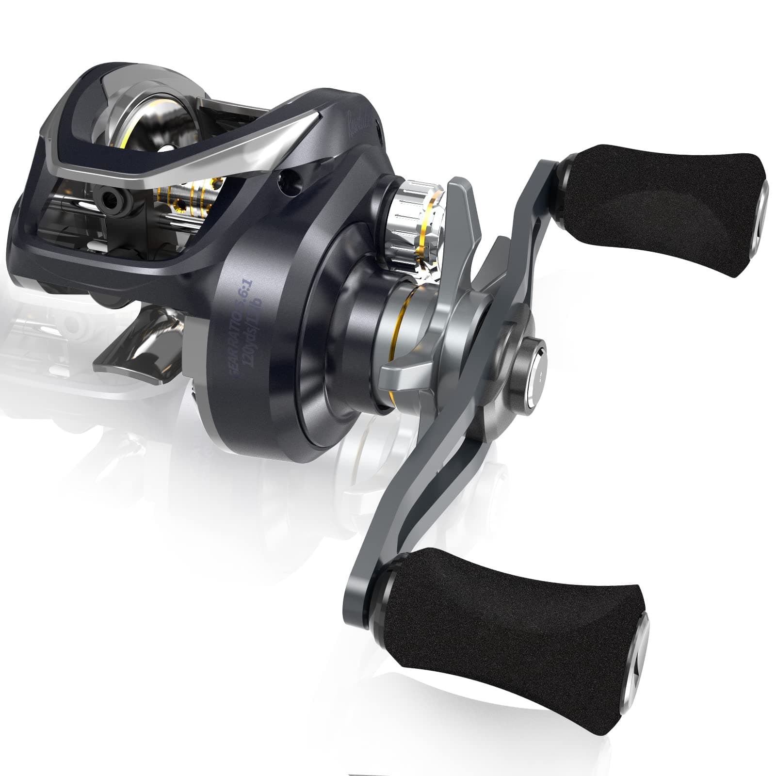 Tempo Baitcasting Reel Vertix LP Plus, High-Tech Innovative Baitcasting Reel, 9 + 1 BB, Low Profile & Lightweight, Powerful & Durable, 6.6:1 Gear Ratio, Great Value