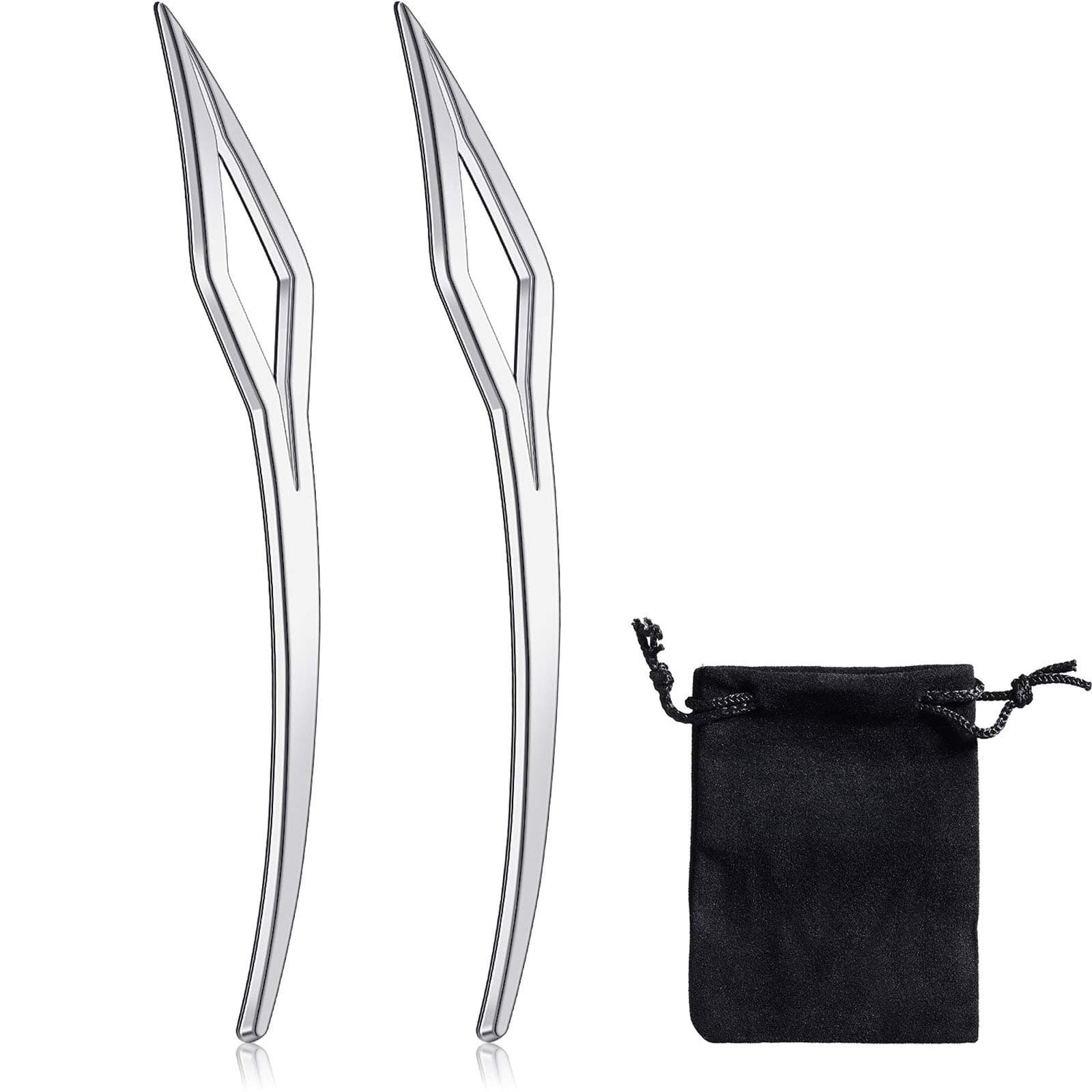 WILLBOND 2 Pieces Sisterlock Retighten Tool Interlocking Tool for Locs Dreadlocks Tool Crochet Microlocks Interlock Dreads Hair Tightening Extensions Tool for Braiding Hair Tightening Accessories