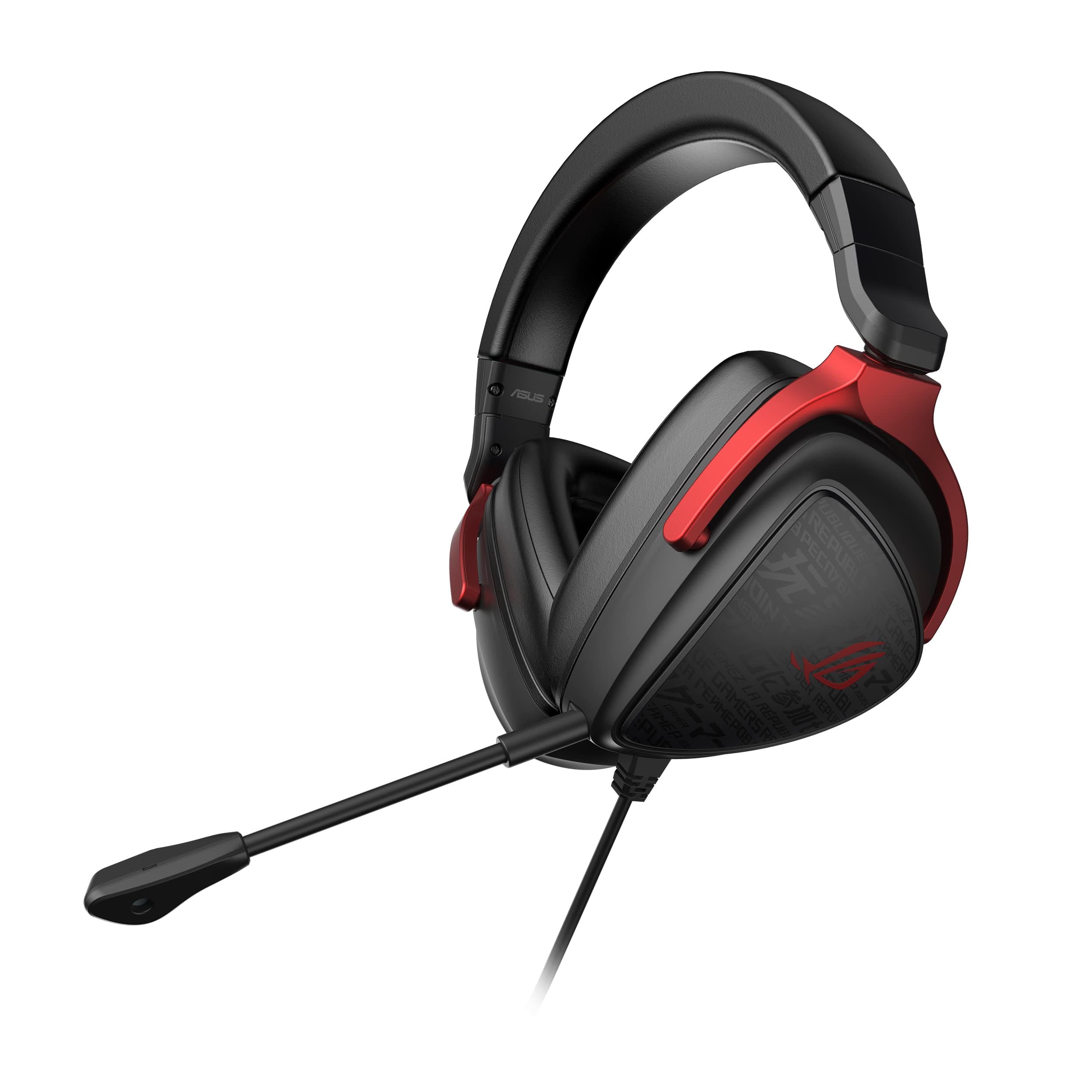 ROG Delta S Core Wired Gaming Headset (Lightweight 270g, 7.1 Surround Sound, 50mm Drivers, Discord Certified Mic, 3.5mm,For PC, Switch, PS4, PS5, XBOX, and Mobile Devices)- Black