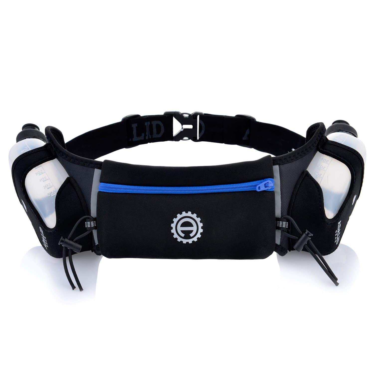 Hydration Belt for Running - Includes Accessories and Two 10-Ounce BPA-Free and Leak-Proof Water Bottles : A Bounce-Free & Lightweight Fuel Gear