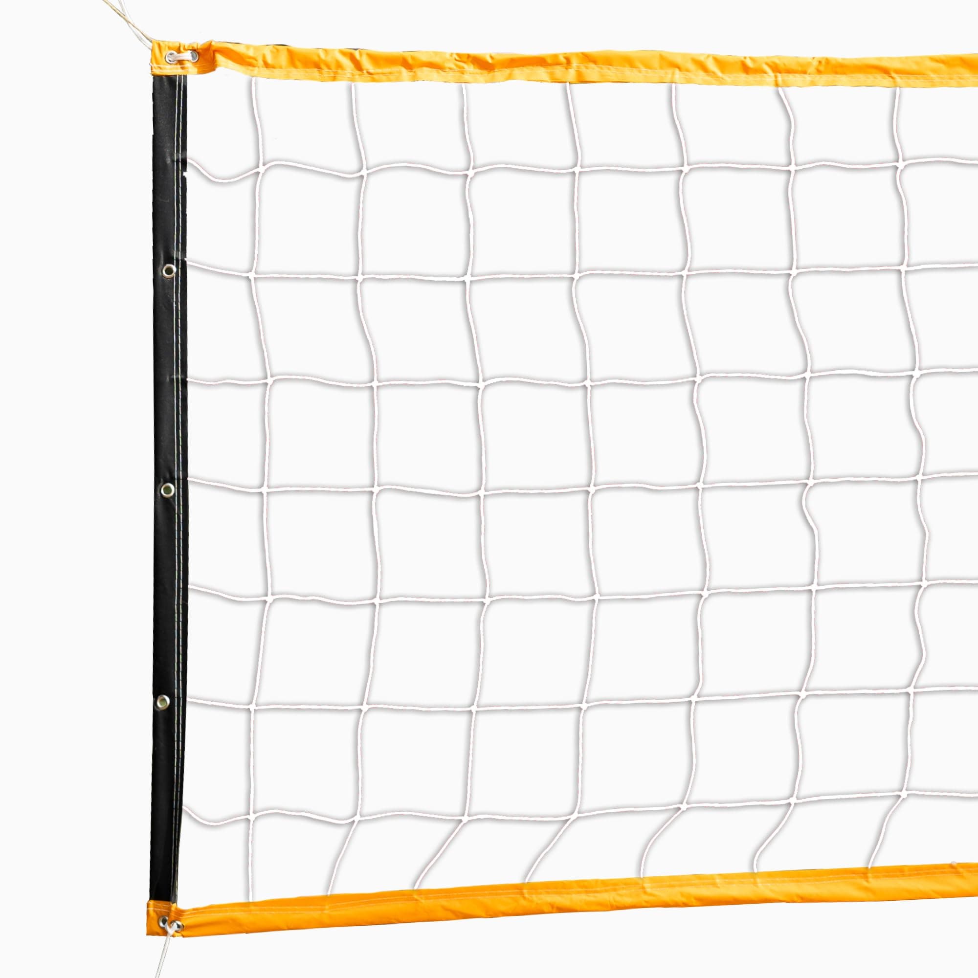 Volleyball Net for Backyard, Includes 32x3 Ft Regulation Size Beach Net, Portable Volleyball Net for Outdoor or Home Use - Yellow Black