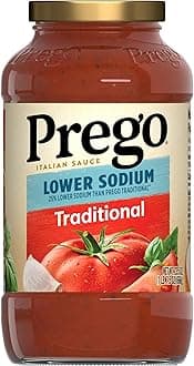 Traditional Lower Sodium Pasta Sauce, 23.5 oz Jar