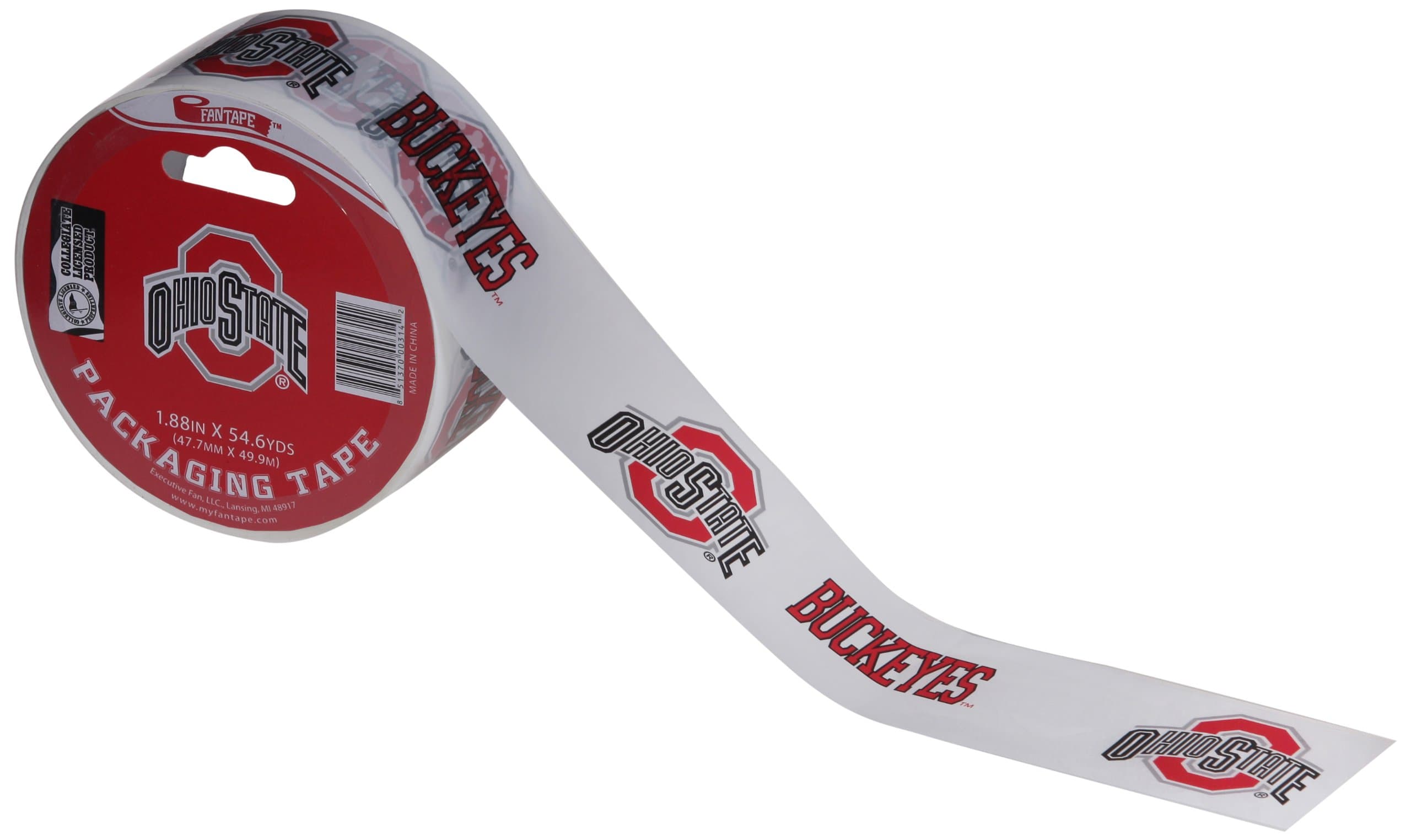 NCAA Ohio State Buckeyes Logo Packing Tape