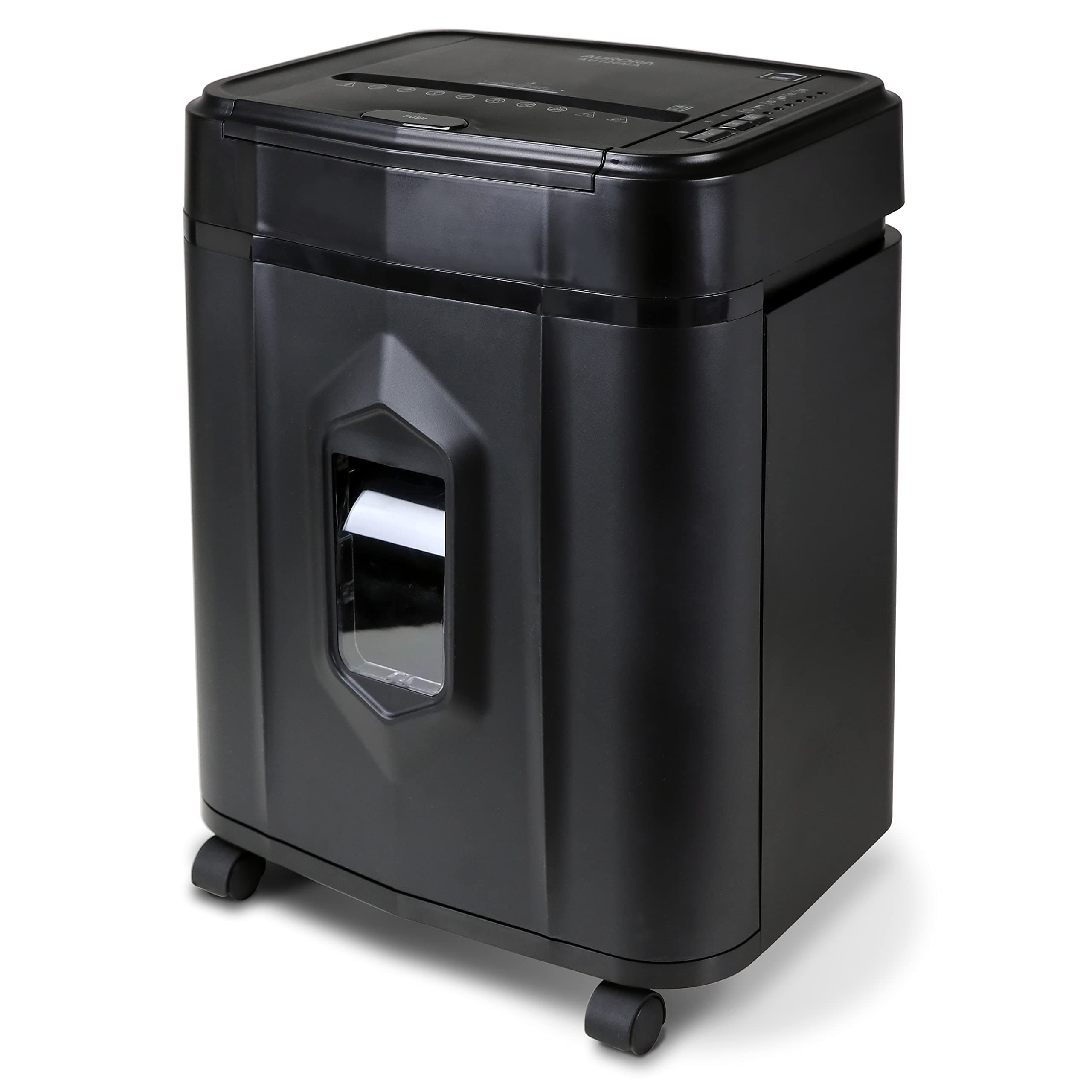 Aurora AU120MA 120-Sheet Auto Feed High Security Micro-Cut Paper Shredder / 30 Minutes (Black)