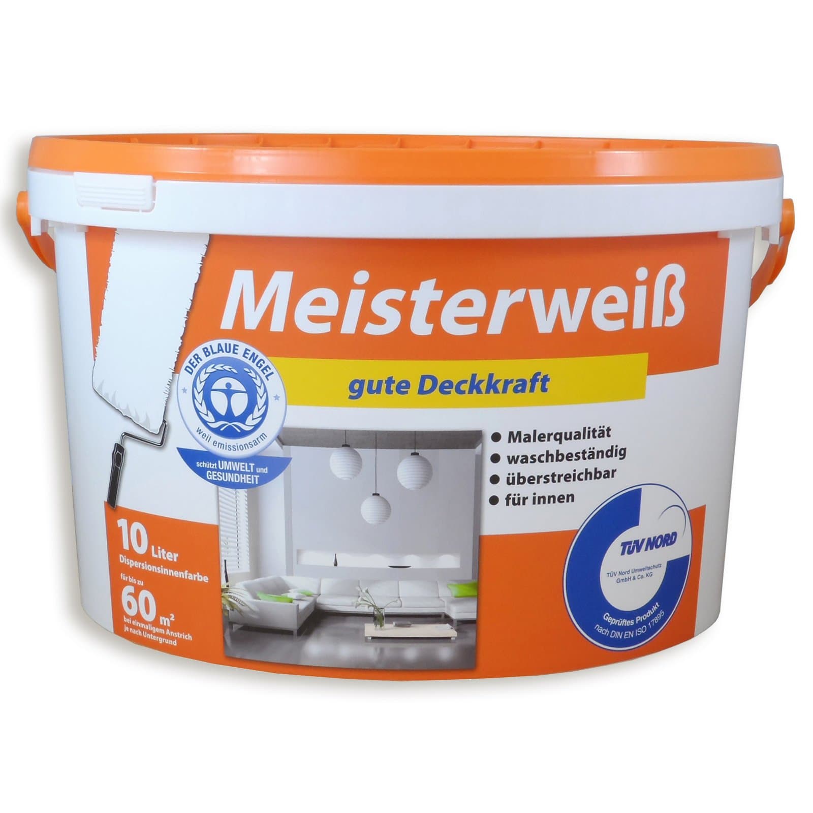 Wall and Ceiling Paint – Master 10 – Matt White L