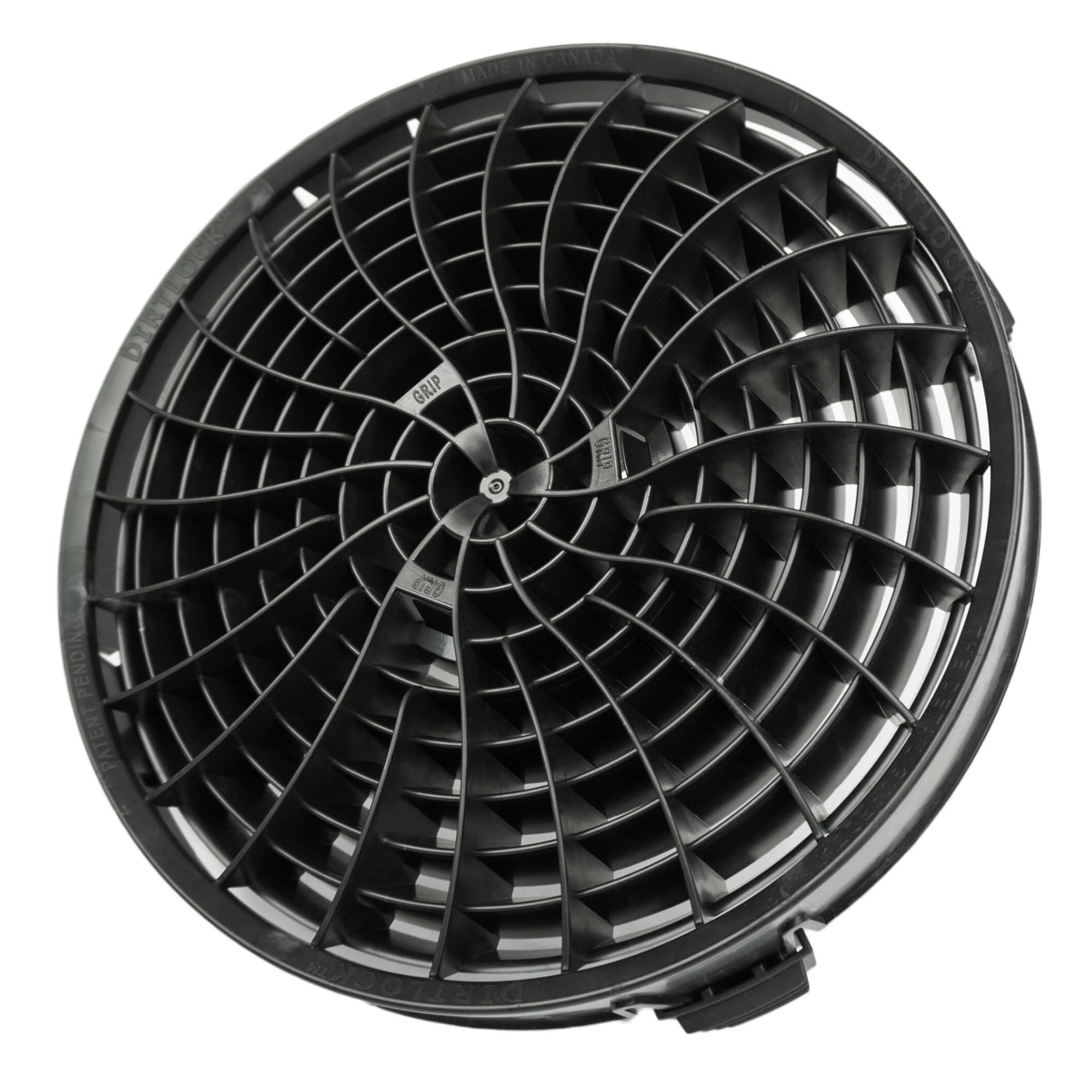 DETAIL GUARDZ Dirt Lock Car Wash Insert – Bucket Filter for 3–8 Gallon Round Pails – Traps Debris, Prevents Swirl Marks – Self-Locking Rubber Grips, Venturi Flow, Cleaning Tool (Black)