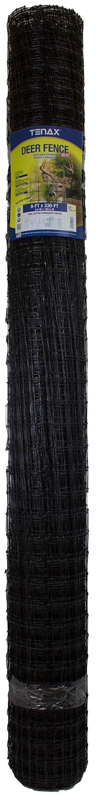 Tenax Deer Fence C-Flex Select 8'x330' Black
