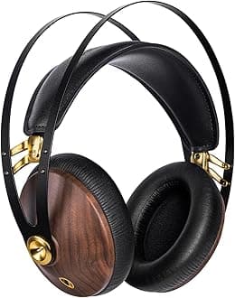 Meze 99 Classics Walnut Gold Headphones (Gold & Black)