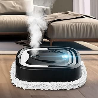 Household Cleaning & Sweeping Machine, Robot Vacuum and Mop, Intelligent Sweeping Robot, 2025 New Dragging Integrated Robot Vacuum Cleaner, Automatic Water Tank Sweeping (Black)