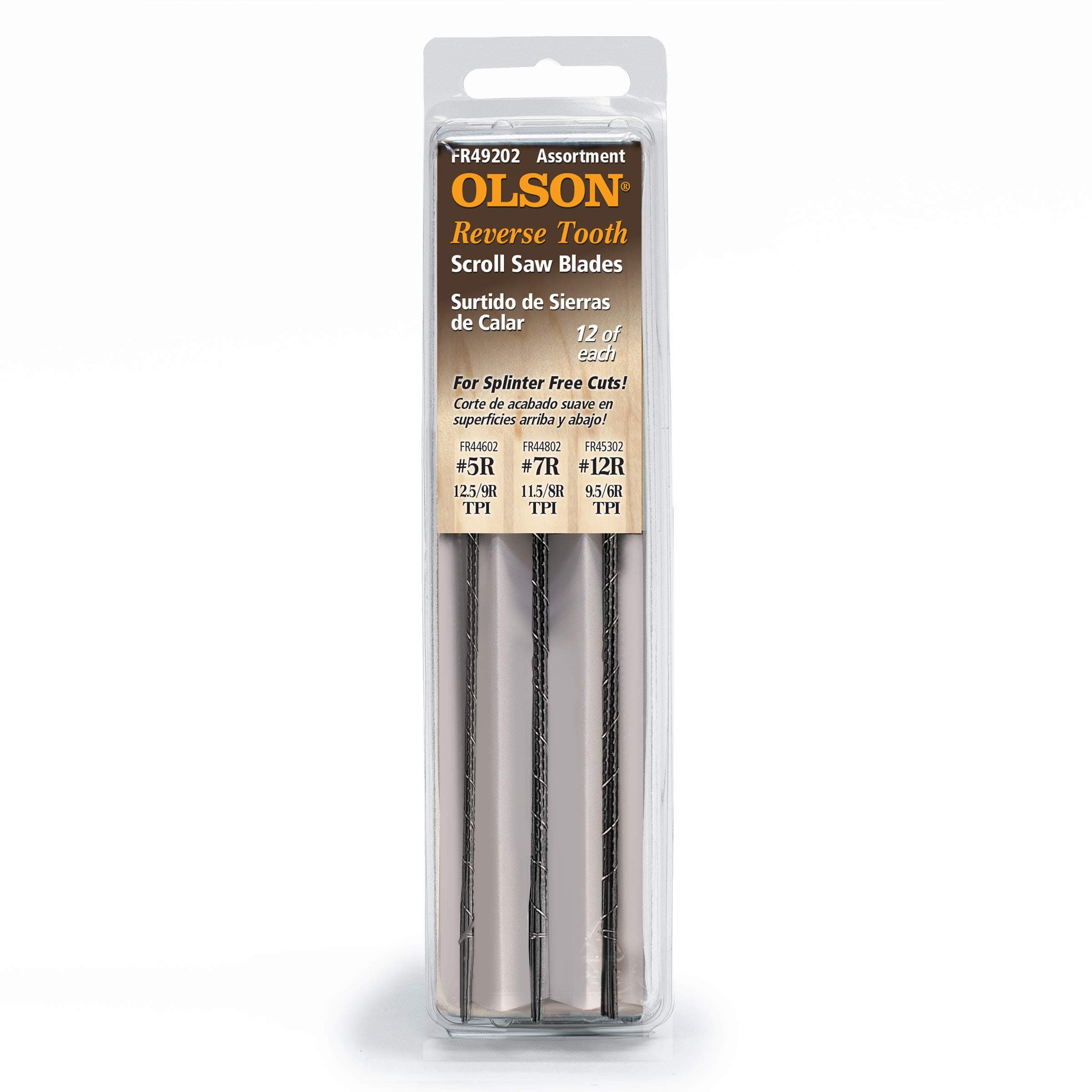 Olson SA4920 9RG/8TPI Scroll Blades