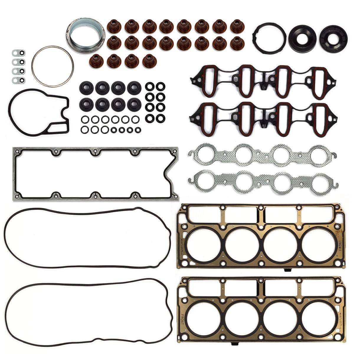 Vincos MLS Cylinder Head Gasket Set Compatible with Silverado Tahoe Express Suburban Sierra 1500 Yukon 4.8L 5.3L V8 OHV HS9292PT ES72220
