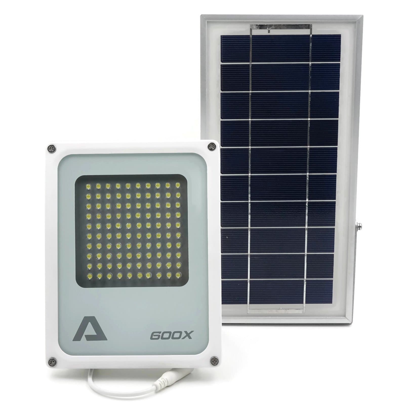 Solar Flood Light Alpha 600X // Solar Security Floodlight // Area Lighting // Outdoor LED Lighting