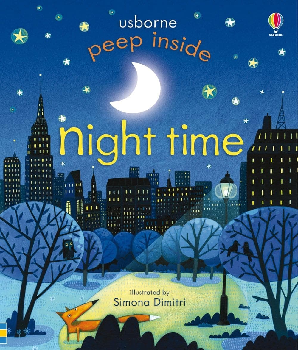 Peep Inside Night-Time Board book – 1 January 2014