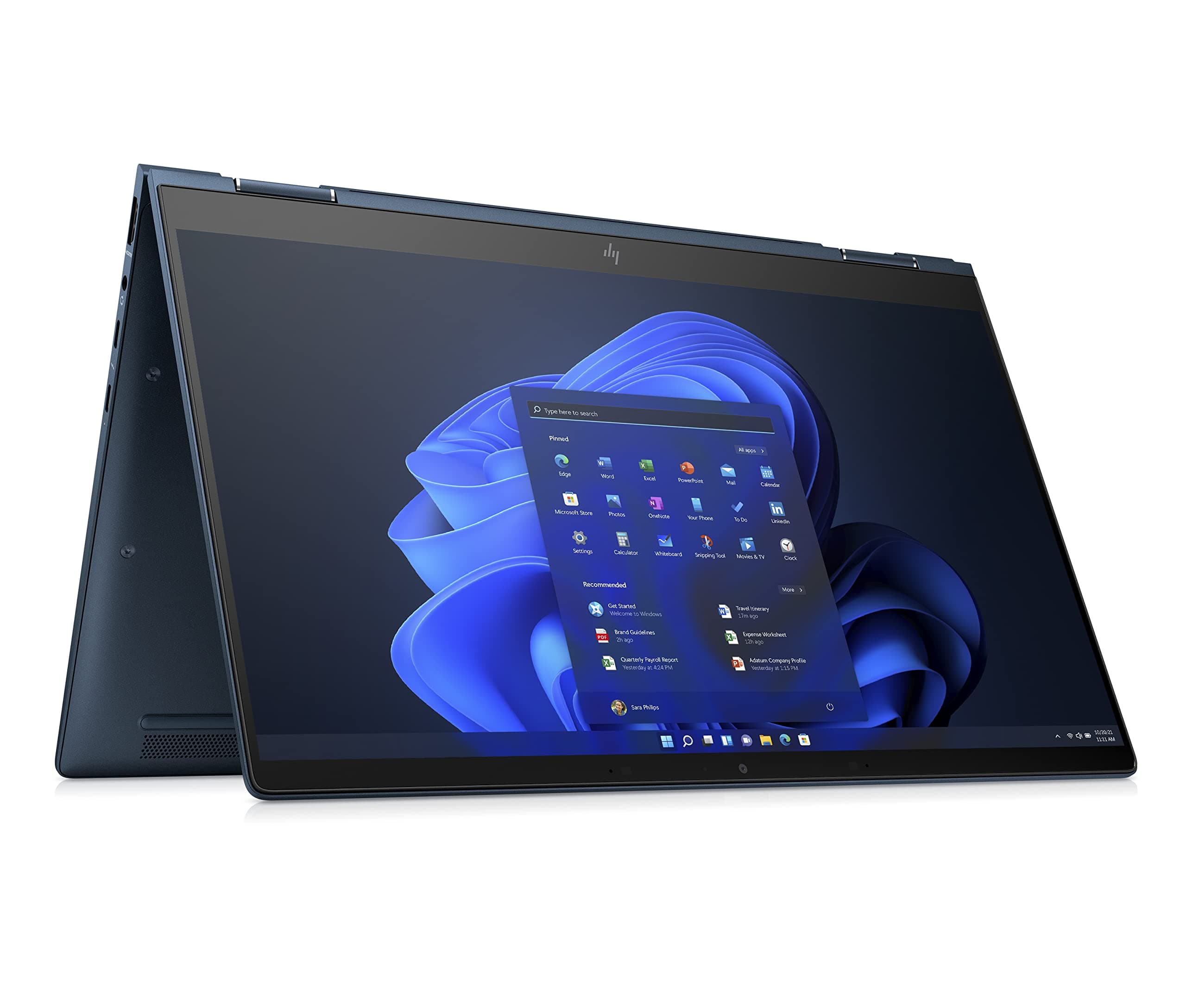 Hp Elite Dragonfly G2 2 In 1 Notebook Pc, 13.3" Fhd, Touch Screen, Intel Core I7 Processor, 16Gb Ram, 512Gb Ssd, Intel Iris X? Graphics, Windows 10, En Ar Kb 336H1Ea, Blue