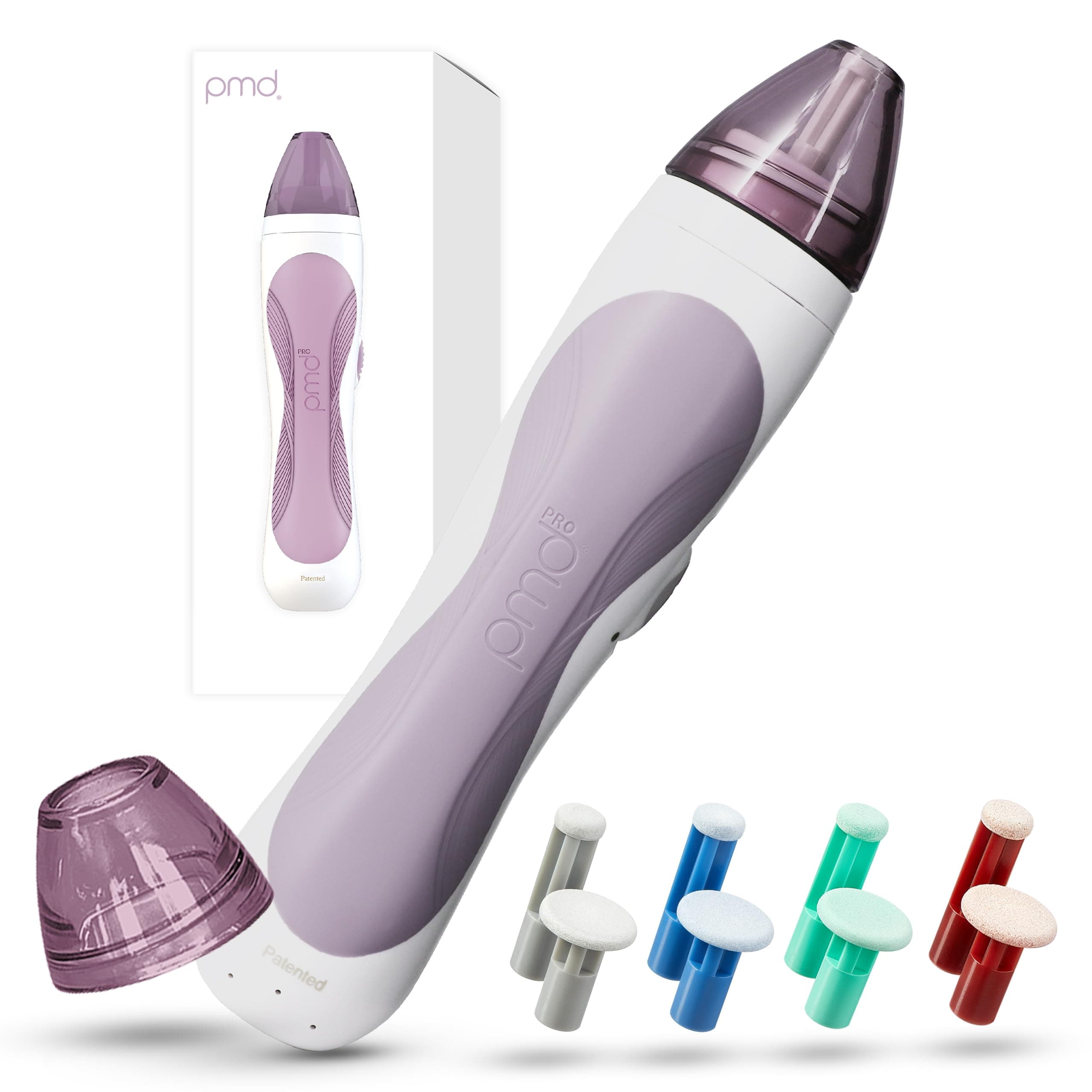 PMD Personal Microderm Pro - At-Home Microdermabrasion Machine with Kit for Face & Body - Exfoliating Crystals and Vacuum Suction for Fresh and Radiant Skin - High & Low Speed Options