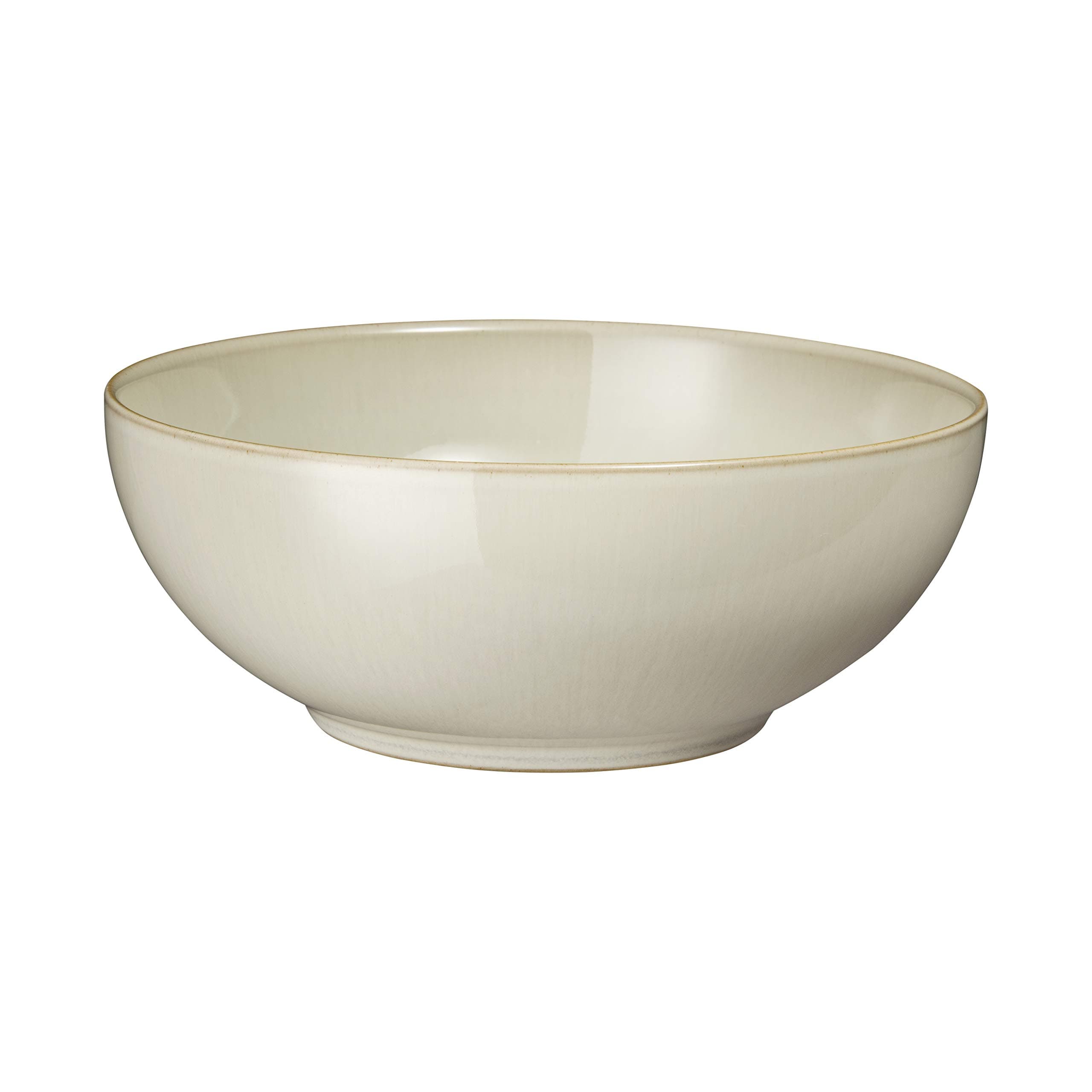 Denby Linen Cereal Bowl, Medium, Cream