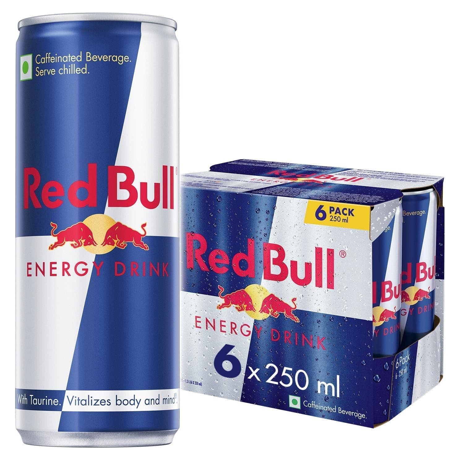 Energy Drink, 250 ml (6 Pack)