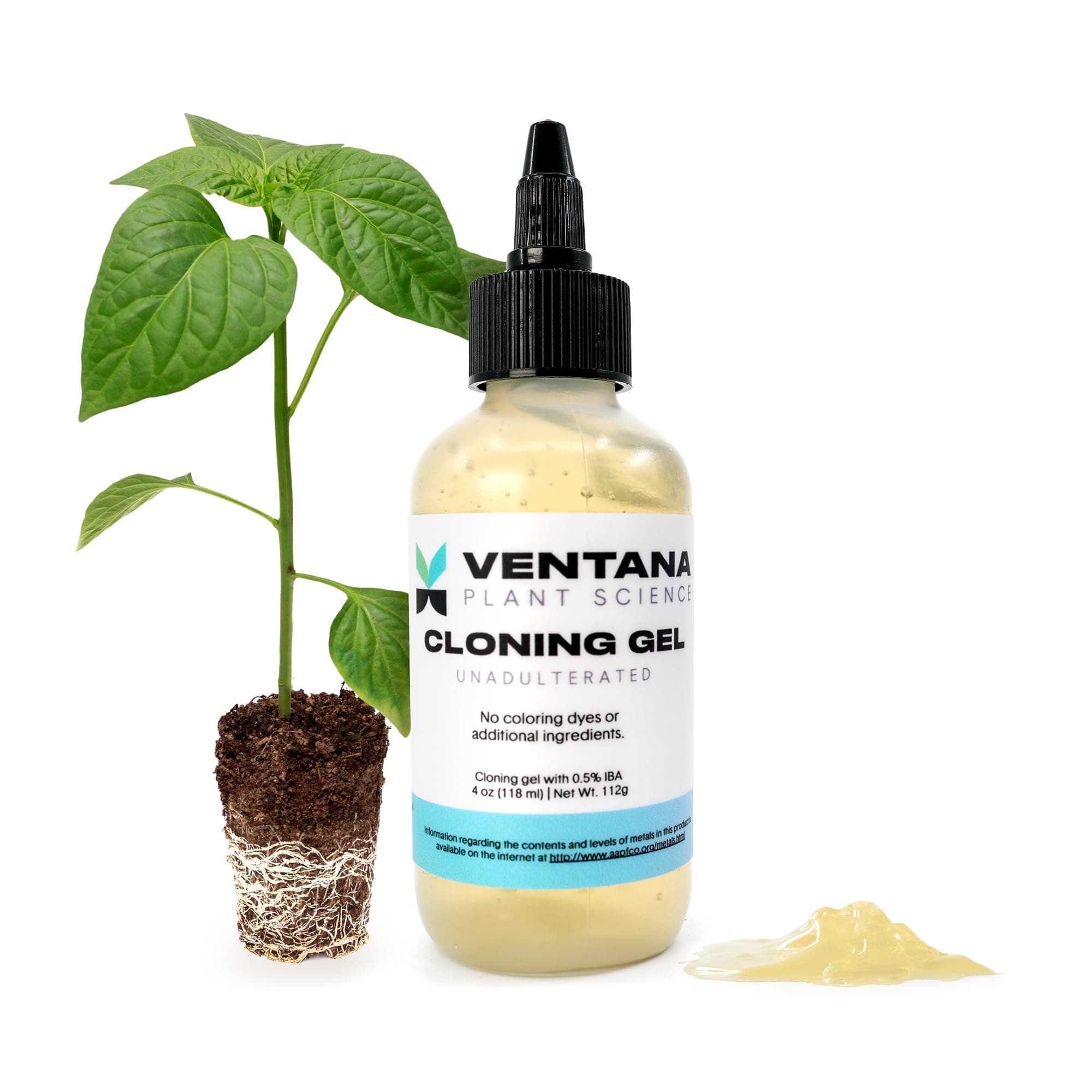 Cloning Gel - Cloning Paste with Rapid Rooter Rooting Hormone - 0.5% IBA Indole-3 Butyric Acid Vitamin B-1 Added, Essential for Healthy Plant Growth, Dye-Free