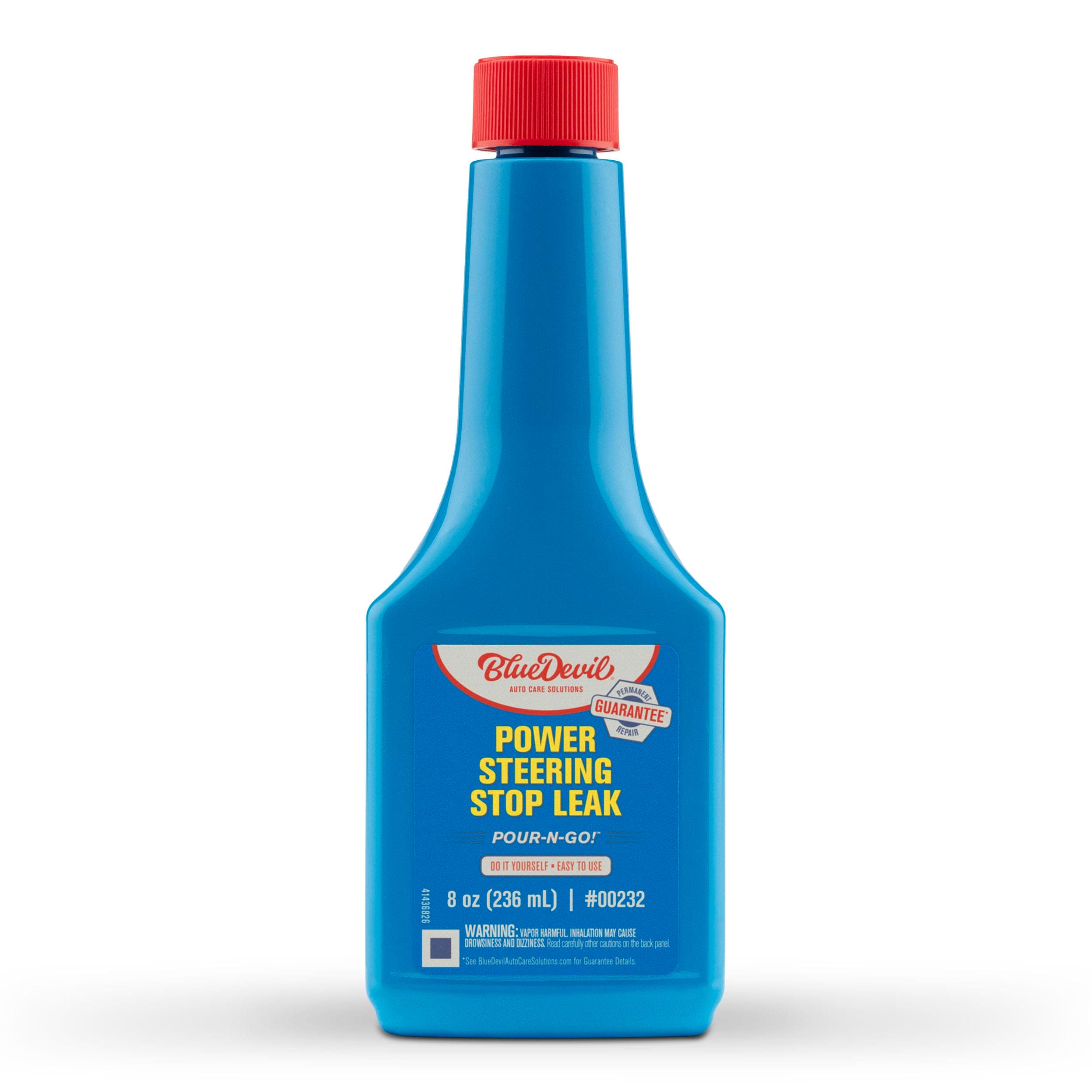Power Steering Fluid + Stop Leak – 8 oz | Restores Seals & Prevents Leaks | Smooth Steering Performance