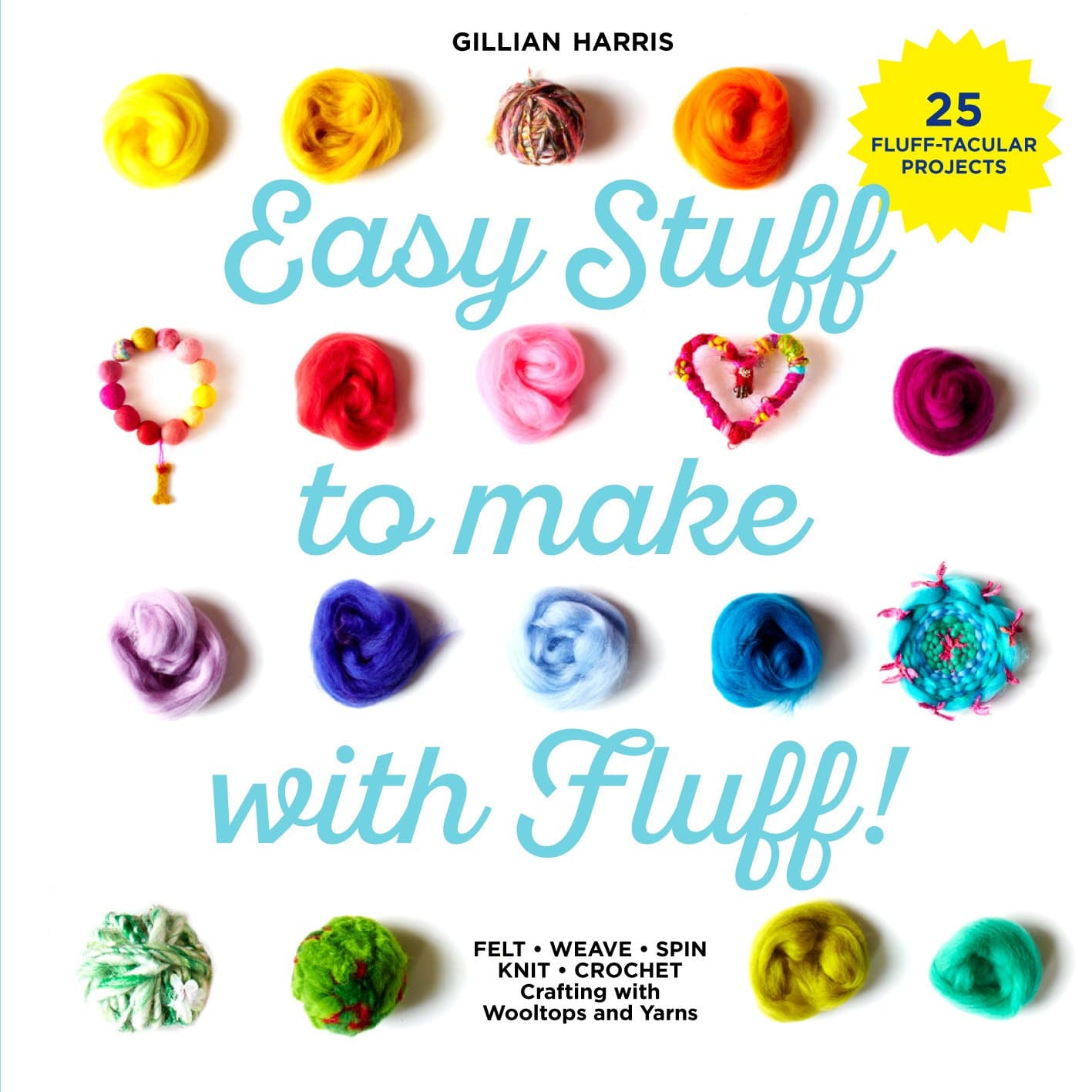 Easy Stuff to Make with Fluff: FELT • WEAVE • SPIN • KNIT • CROCHET – Crafting wi