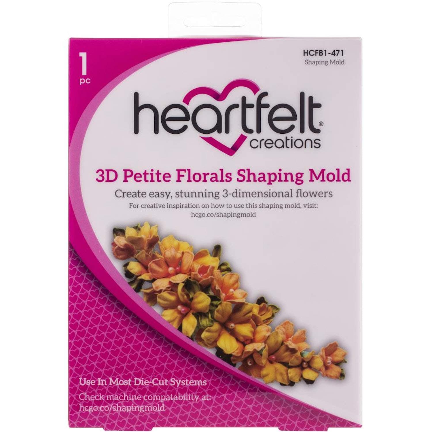 Shaping Mold-3d Petite Florals