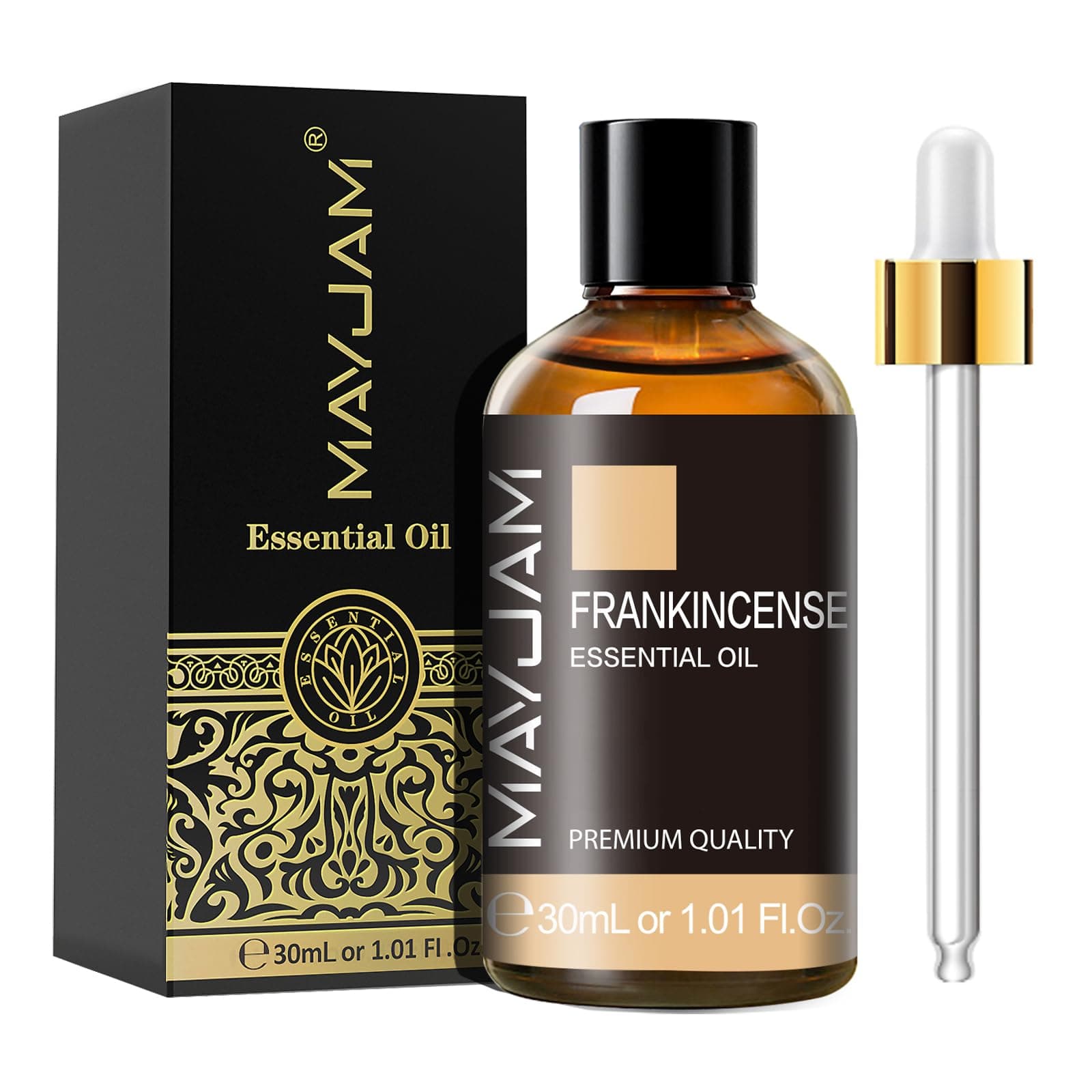 MAYJAM Frankincense Essential Oils 30ML, Frankincense Oil for Diffuser, Humidifier, DIY, Home, Wardrobes