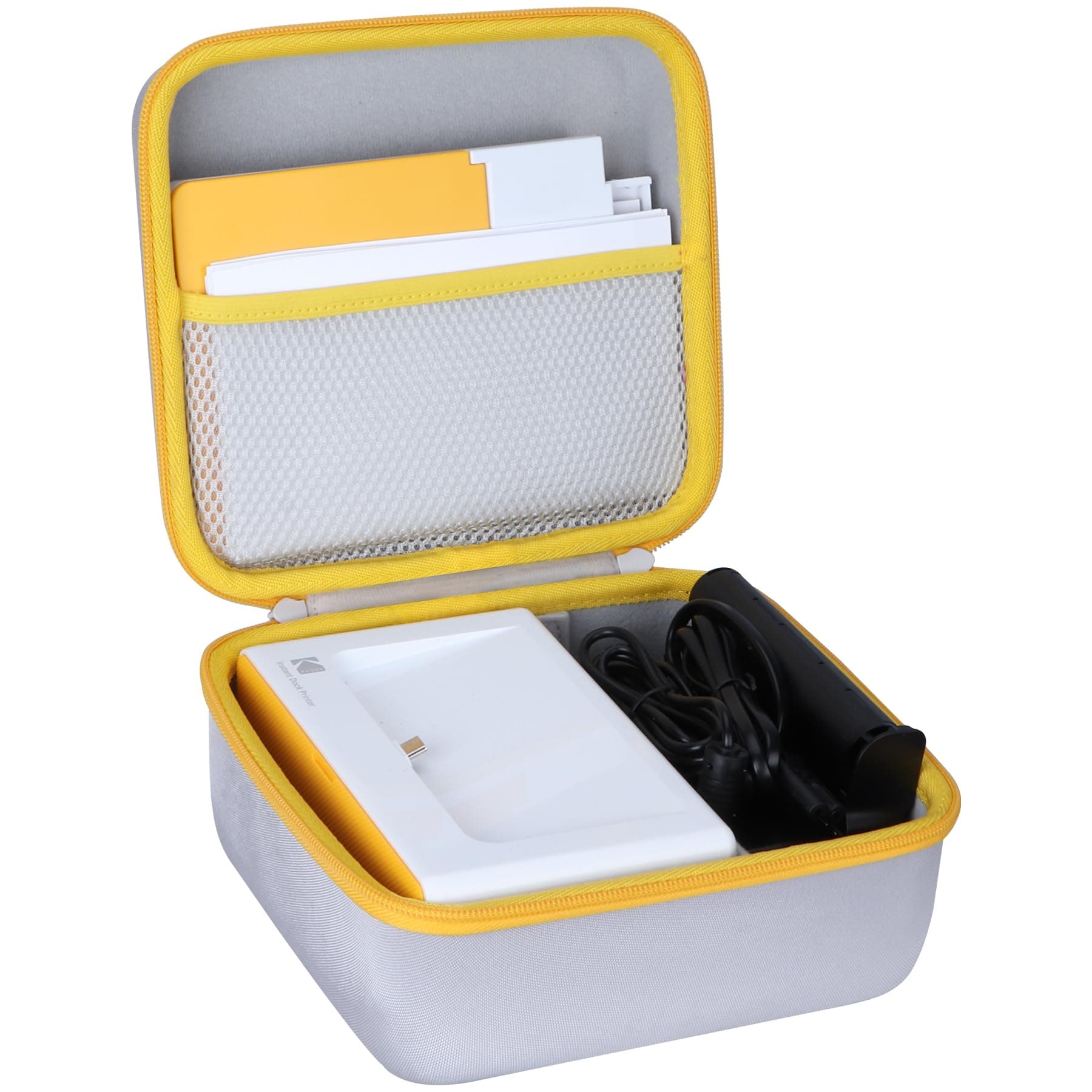 Hard Case Compatible with Kodak Dock Plus 4PASS / Kodak Dock Premium 4x6 Portable Instant Photo Printer (Off White Case)