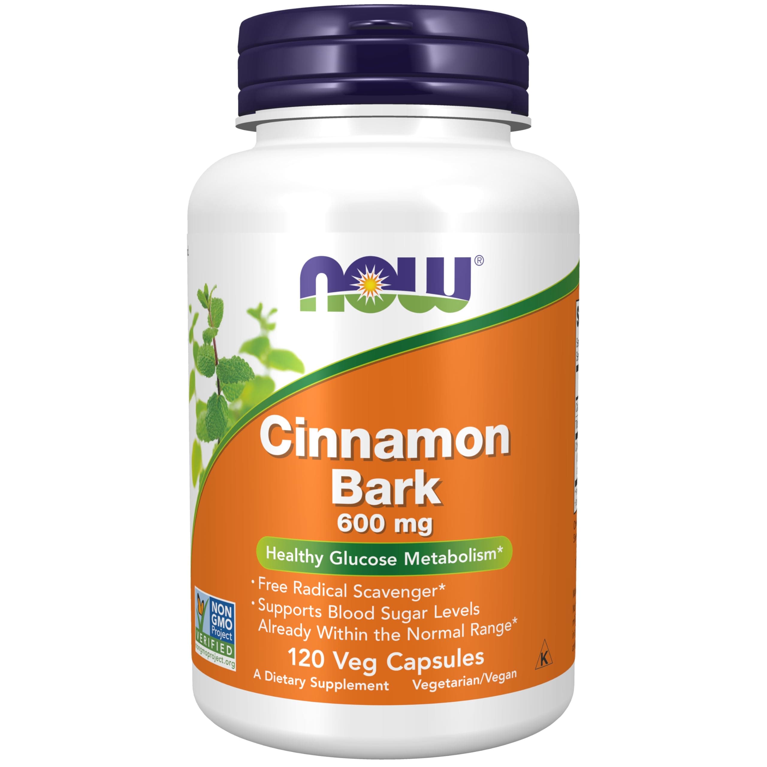 Cinnamon Bark 600 mg 120 Capsules