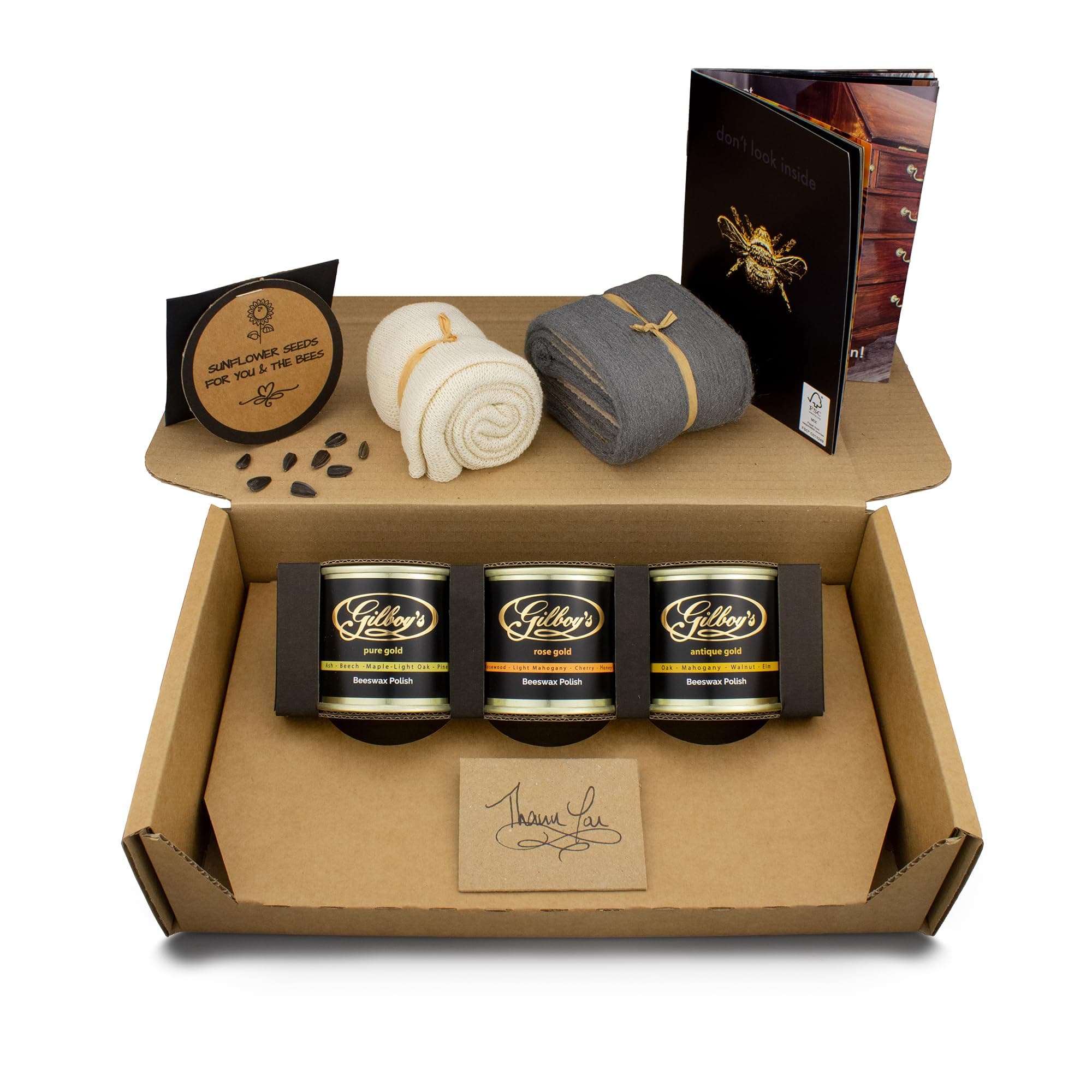 Gilboys Beeswax Polish Starter Kit
