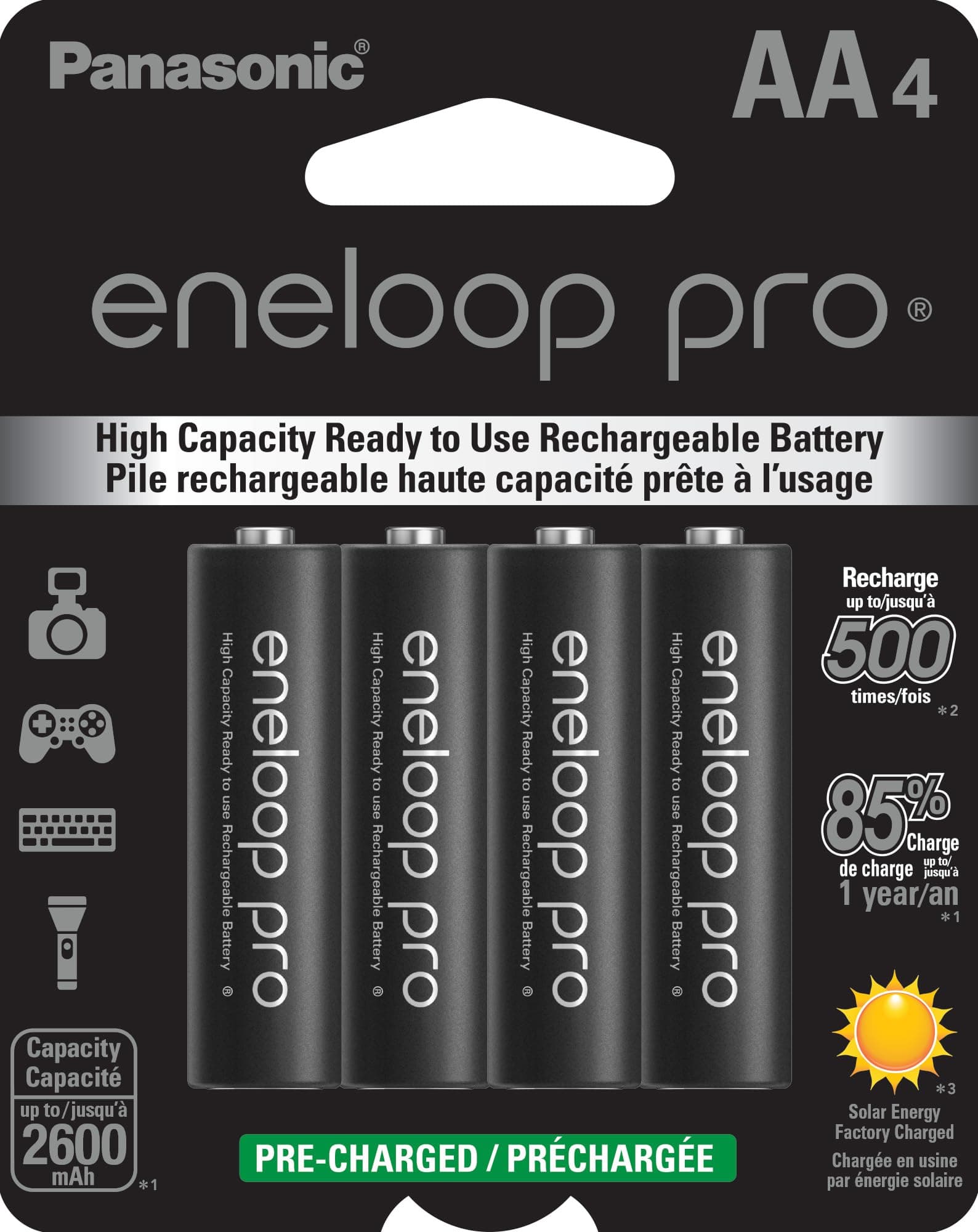 eneloop Pro-AA- Pack of 4