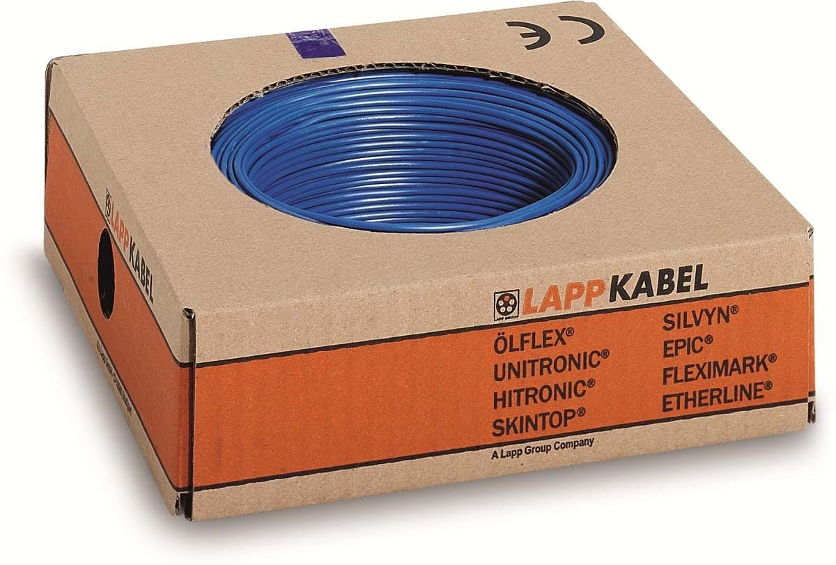 Lapp Cable Stranded H05V-K 0.75 mm² Dark Blue 100 m 4510142