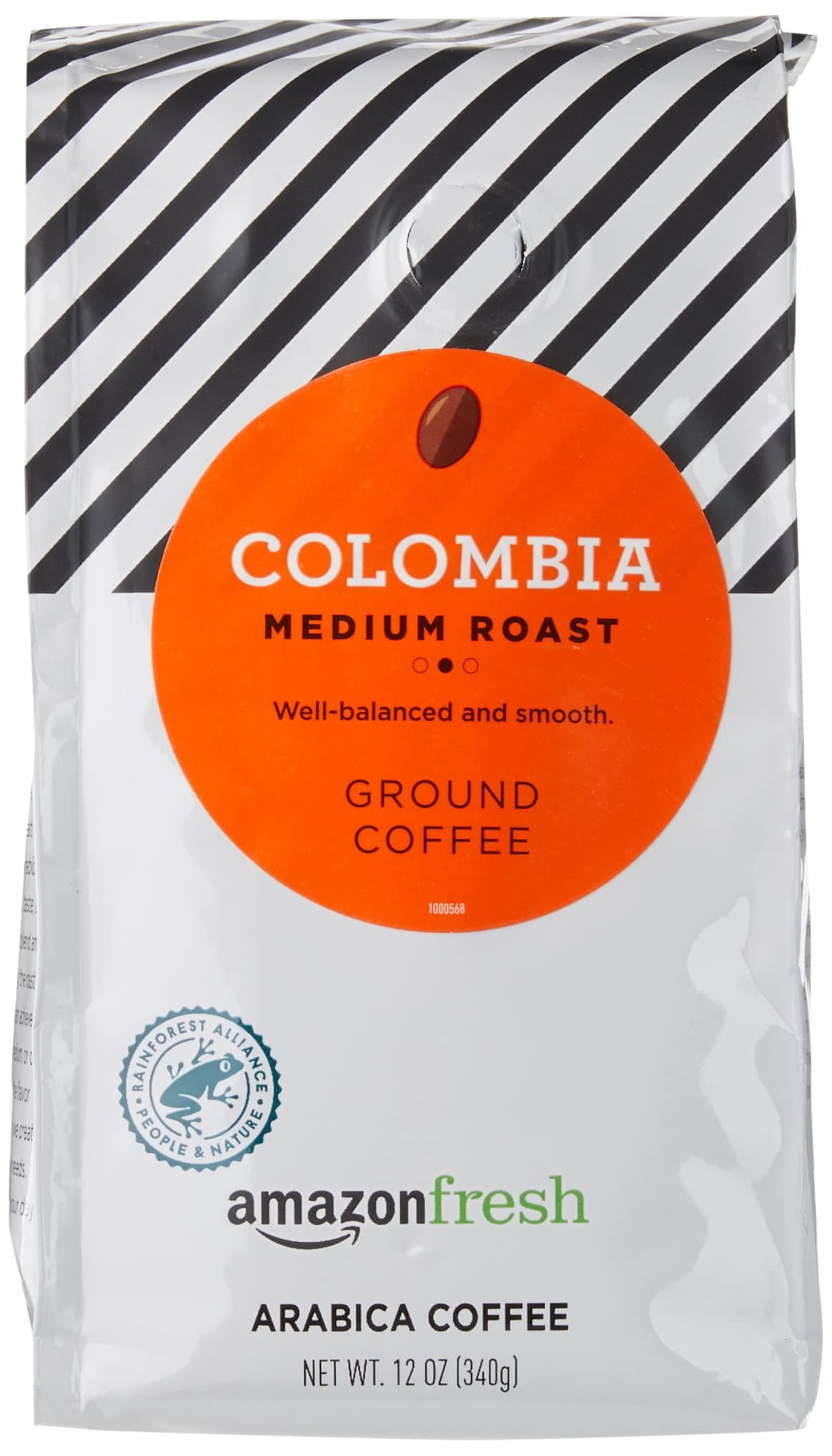 Colombia Ground Coffee, Medium Roast, 12 Ounce