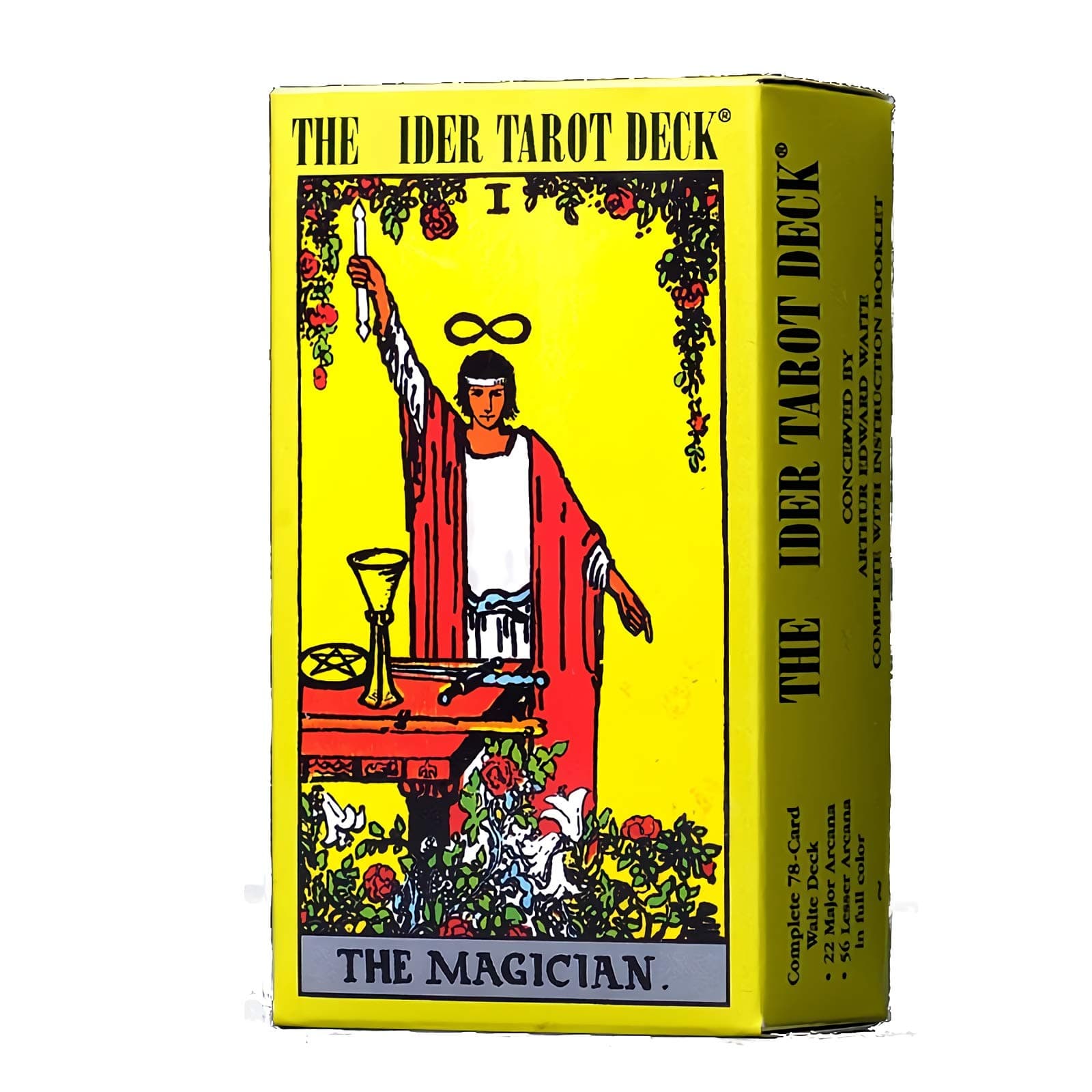 Rider Weights Tarot Deck Large 4.7 x 2.8 inches (12 x 7 cm) (Standard Size, Single Item)
