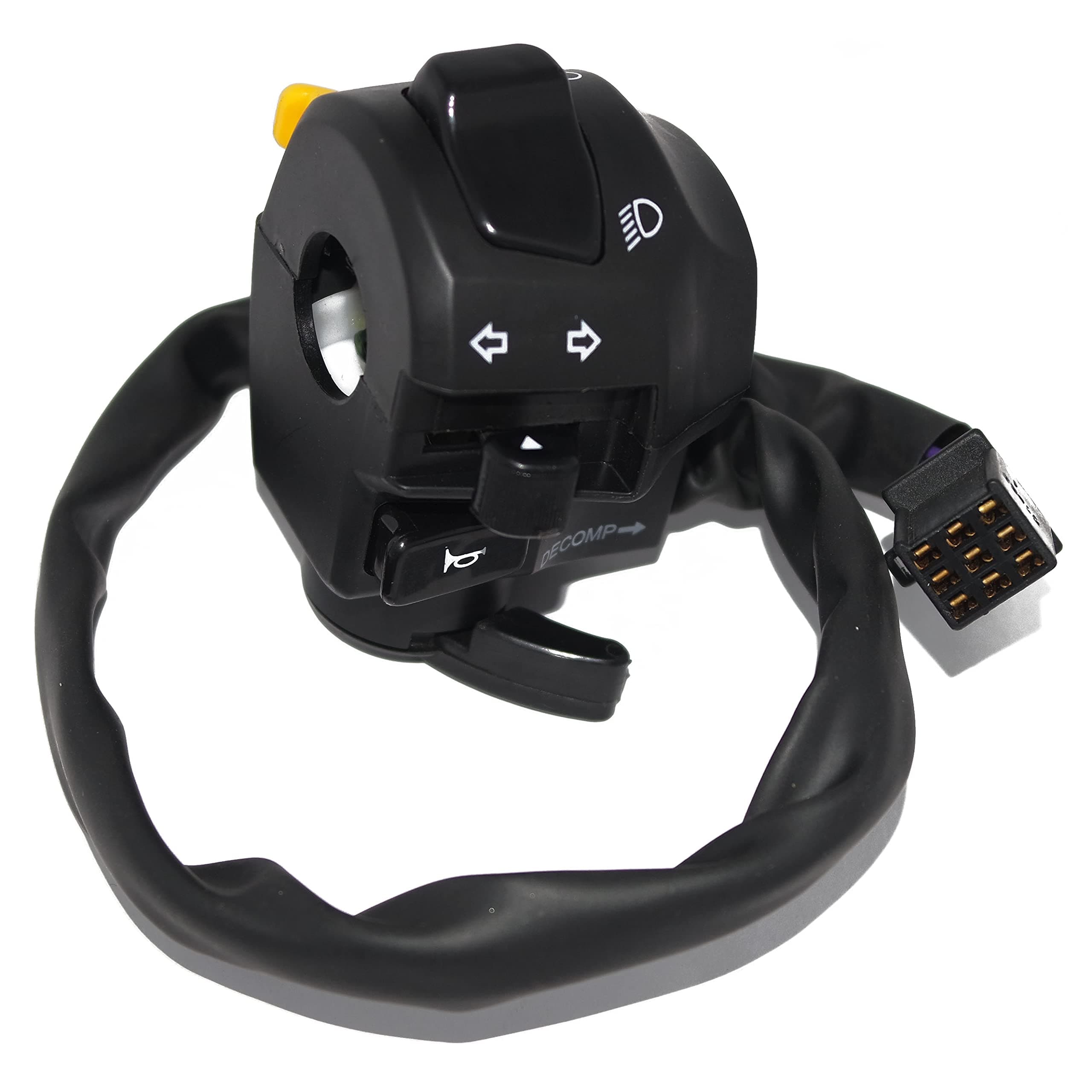 AEspares SWITCH ASSEMBLY LEFT HAND SIDE Compatible With ROYAL ENFIELD BULLET ELECTRA 350 CC