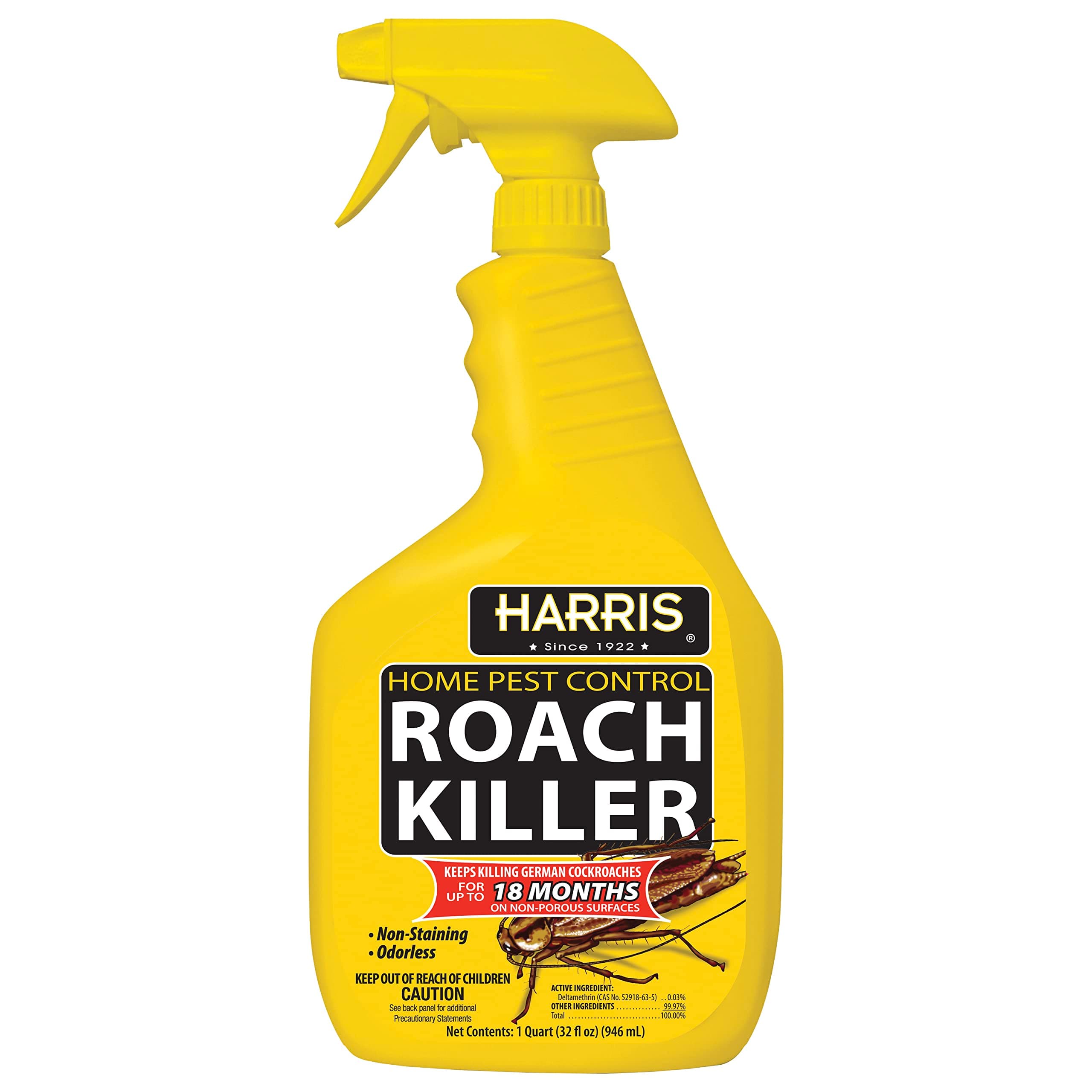 Harris Hrs32 Roach Kill Rtu Trgr/Spr 32oz