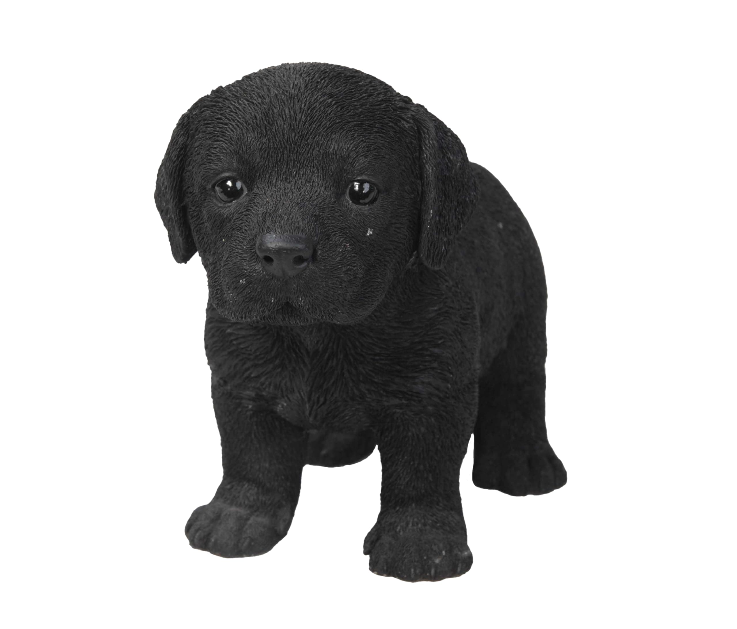 Hi-Line Gift Ltd Standing Black Labrador Puppy Statue