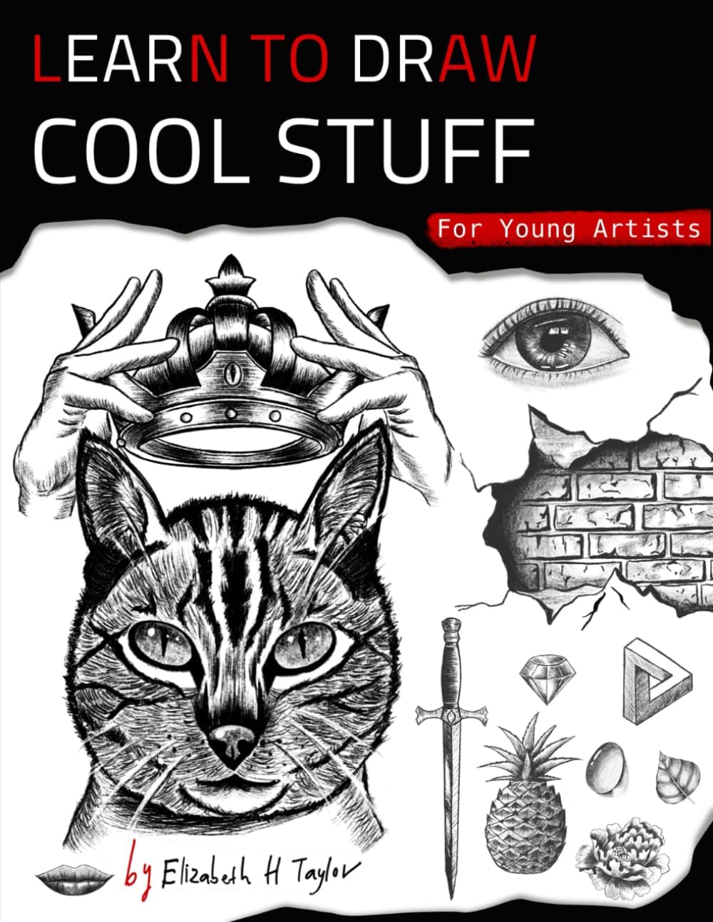 Learn To Draw Cool Stuff For Young Artists: A Drawing Gift With Fun, Easy Step-By-Step Practices & Techniques To Master In Less Than 21 Days Paperback – July 25, 2021