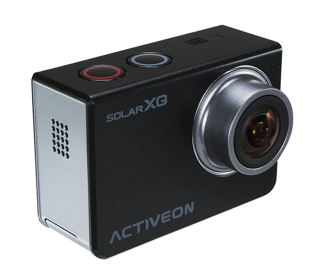 ACTIVEON XG Action Camera and Solar Station - Black