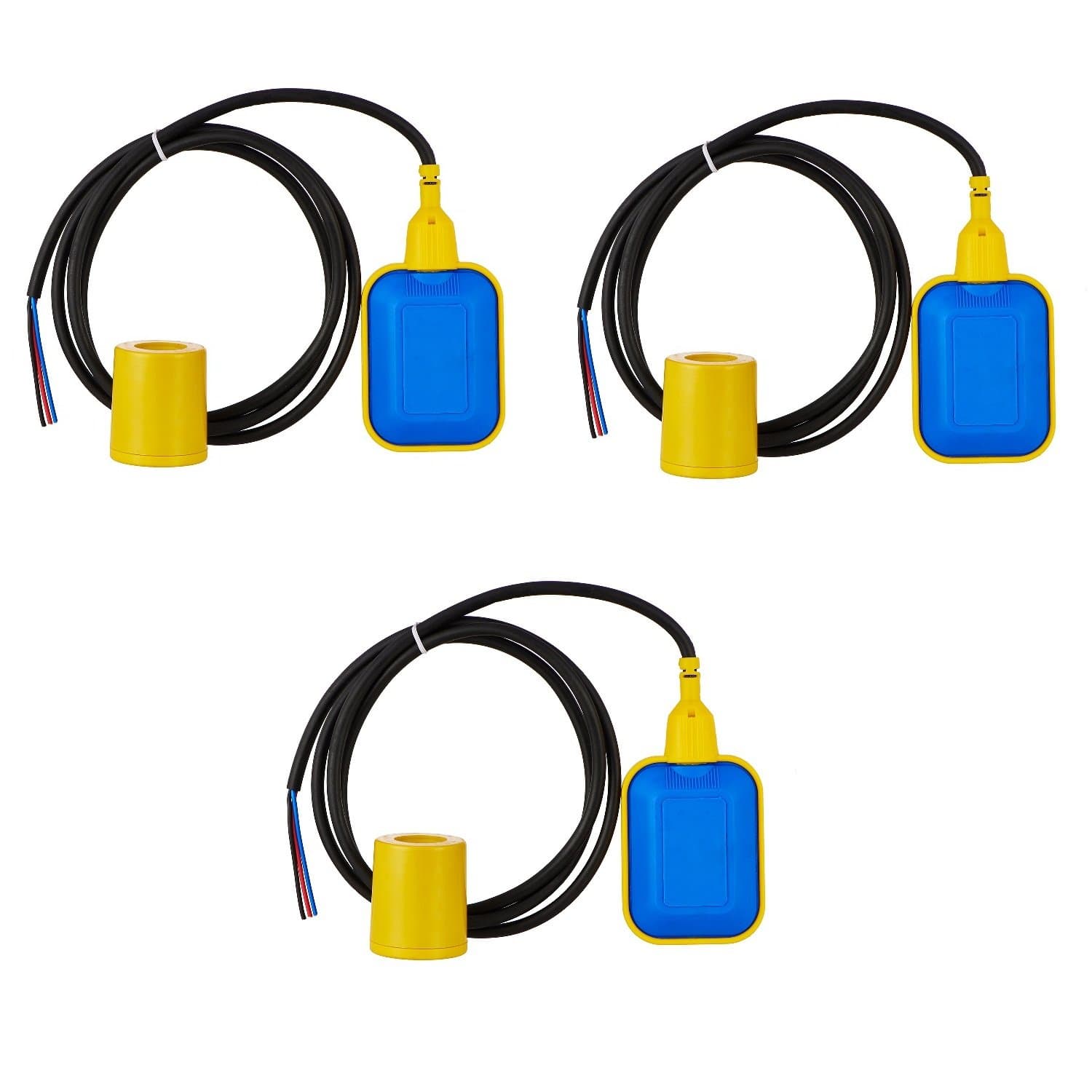 Scientific Devices Cable Float Level Switch 5 Meters Cable Length - Pack of 3