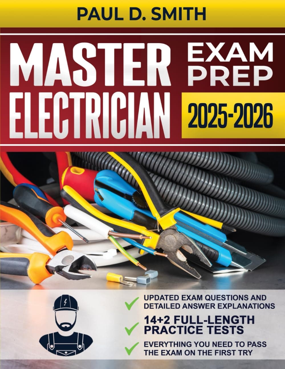 Sponsored Ad - Master Electrician Exam Prep: The Clearest Study Guide, with 14+2 Complete and Up-to-Date Practice Tests, to Help You Easily Pass the Exam