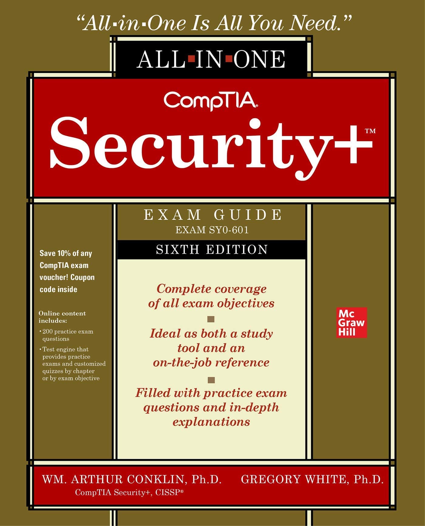 CompTIA Security+ All-in-One Exam Guide, Sixth Edition (Exam SY0-601) (CERTIFICATION & CAREER - OMG)