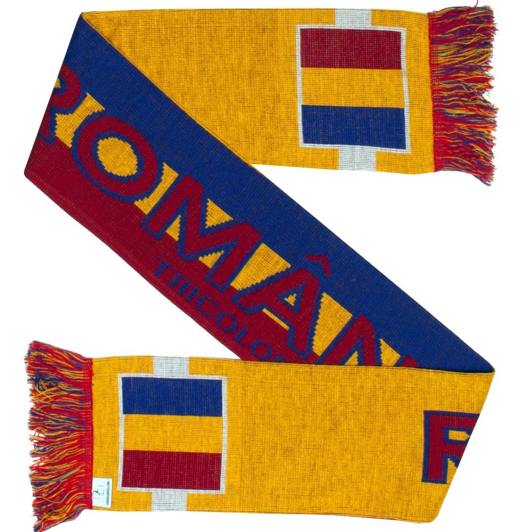 RomaniaSoccer Knit Scarf