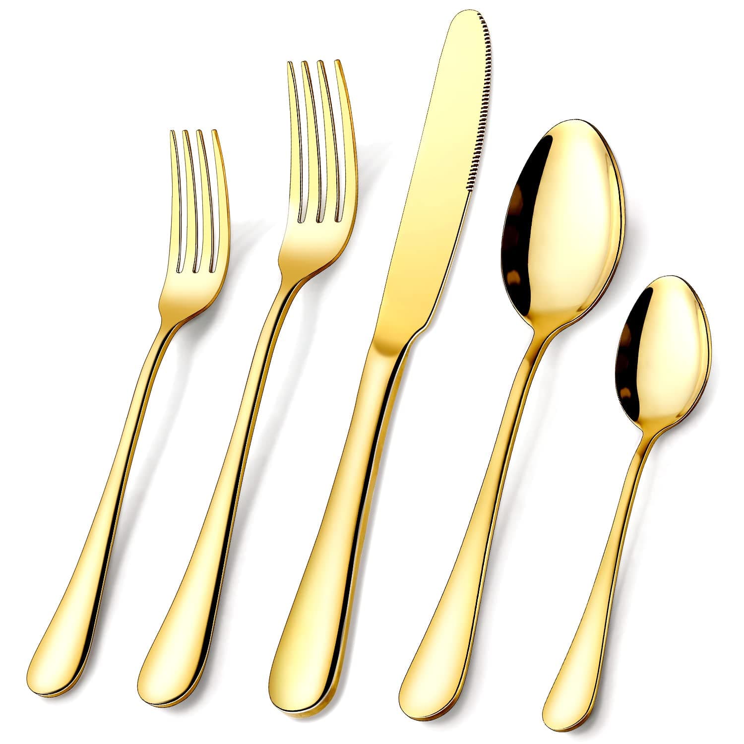 Gold Cutlery Set