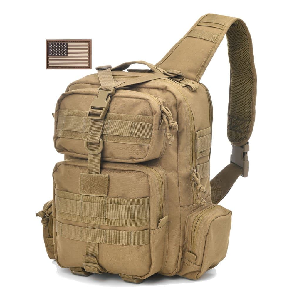 Sling Bag Pack Military Sling Backpack Assault Range Bag