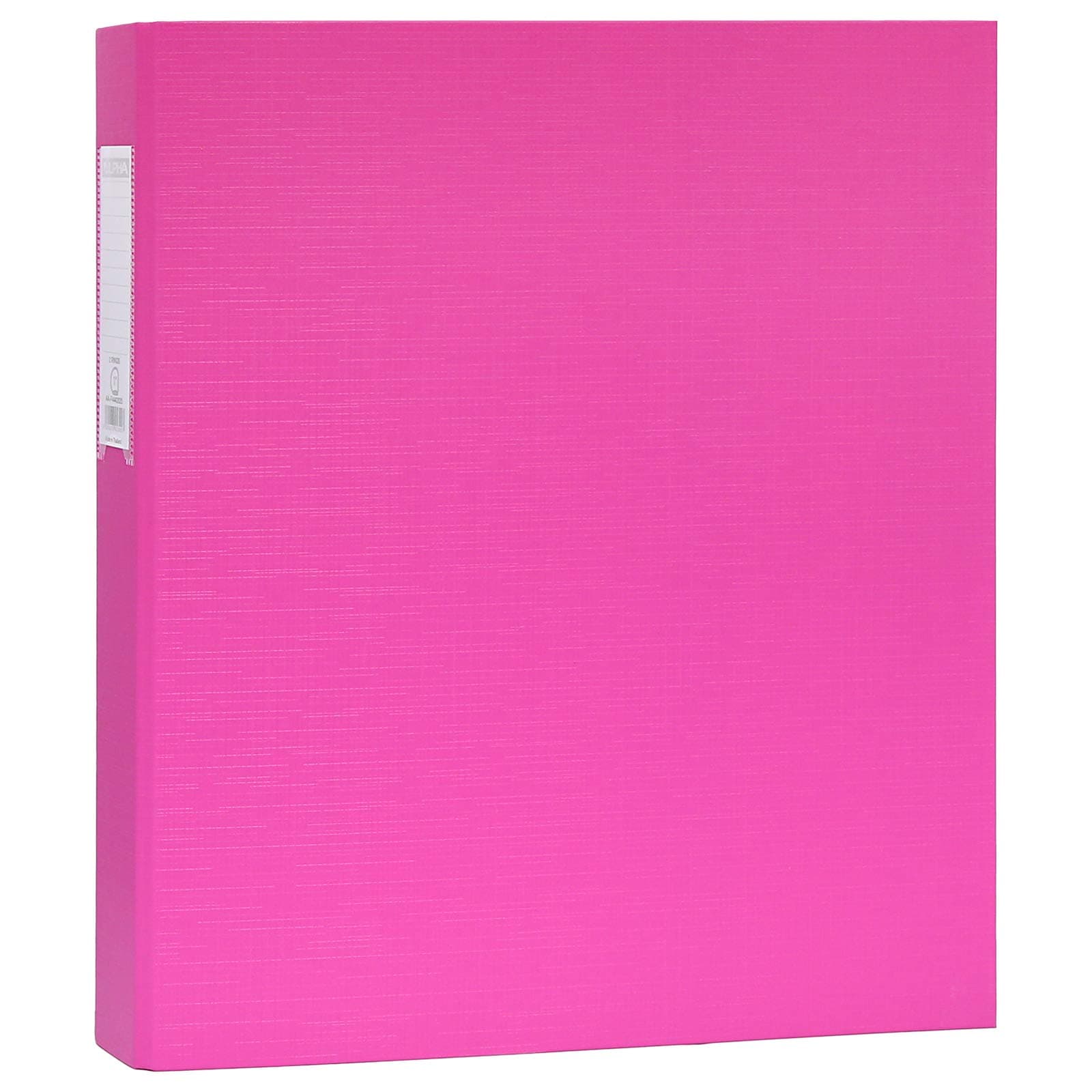 Alpha 2 Rings File - A4, Pink - AL005