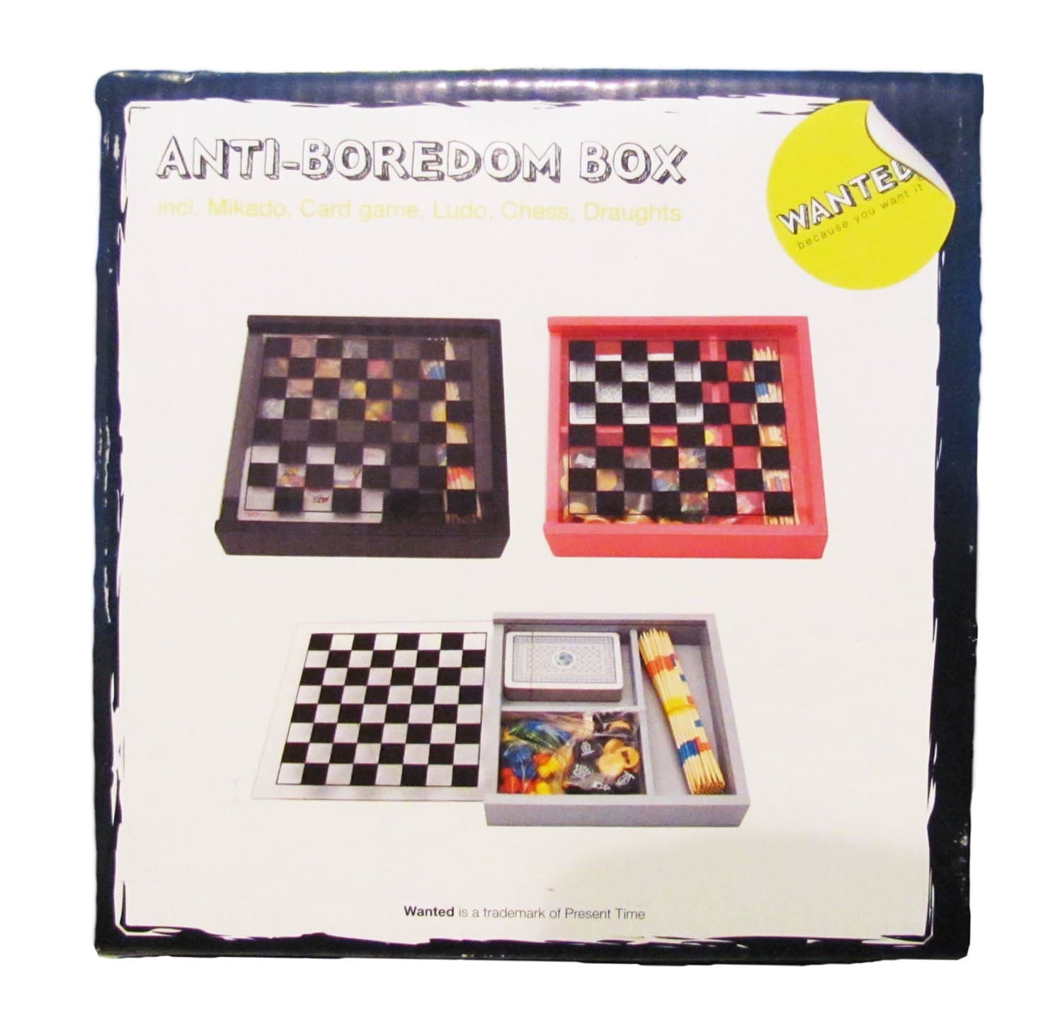 Wanted Present Time Anti-Boredom Game Box